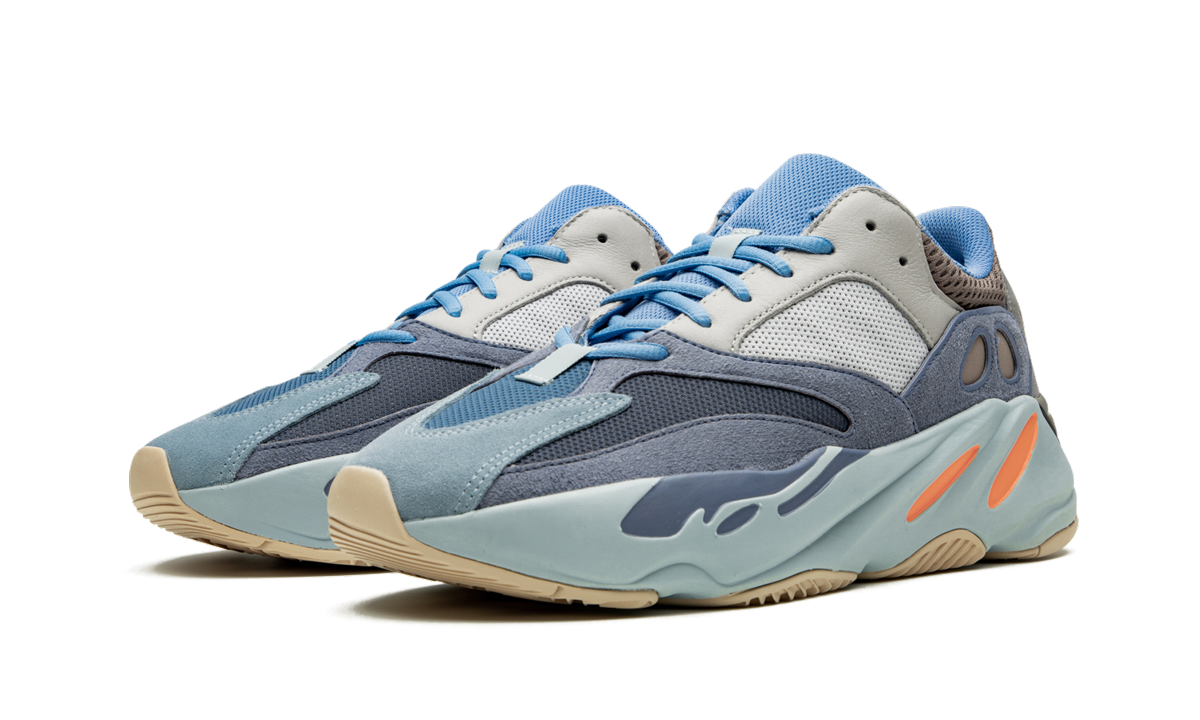 adidas yeezy boost 700 carbon blue+FW2498+diagnol left view