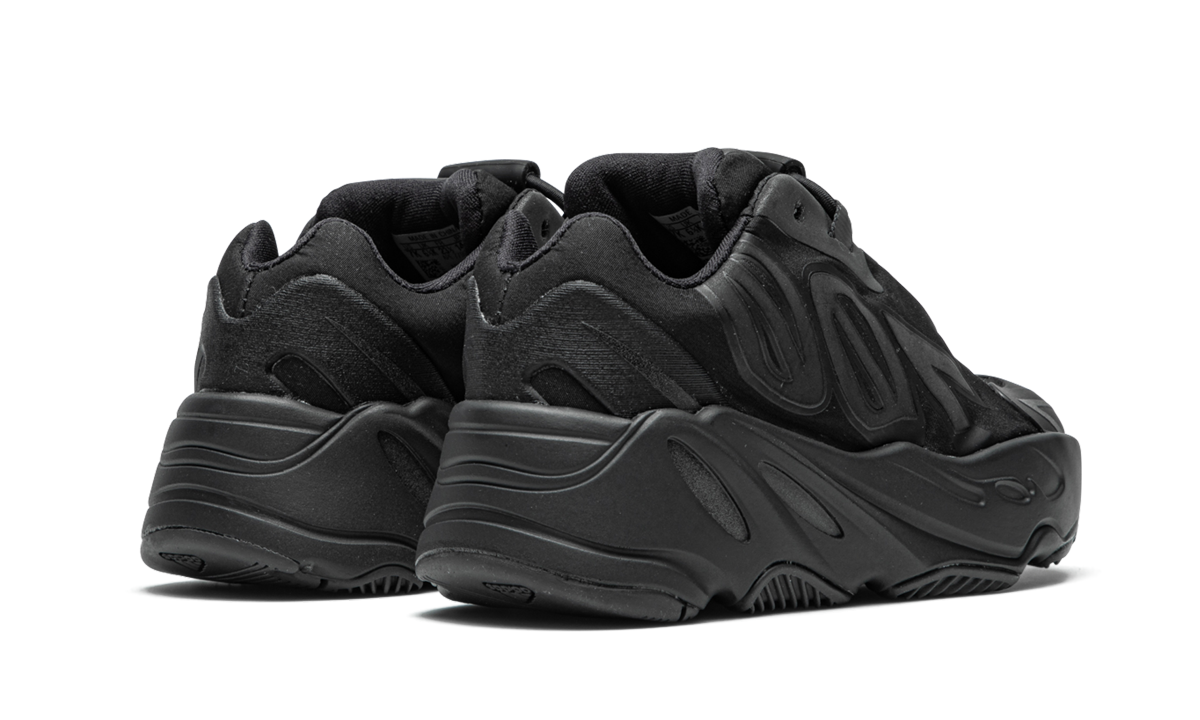 adidas yeezy boost 700 mnvn black infants+FY4392+diagnol right behind view