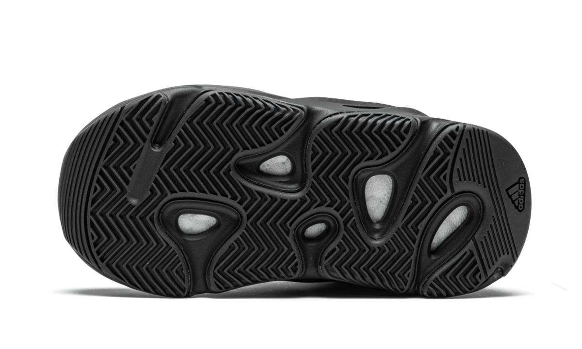 adidas yeezy boost 700 mnvn black infants+FY4392+bottom view