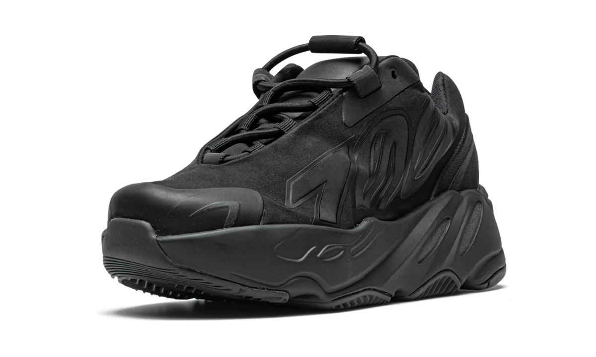 adidas yeezy boost 700 mnvn black kids+FY4394+left diagnol single view