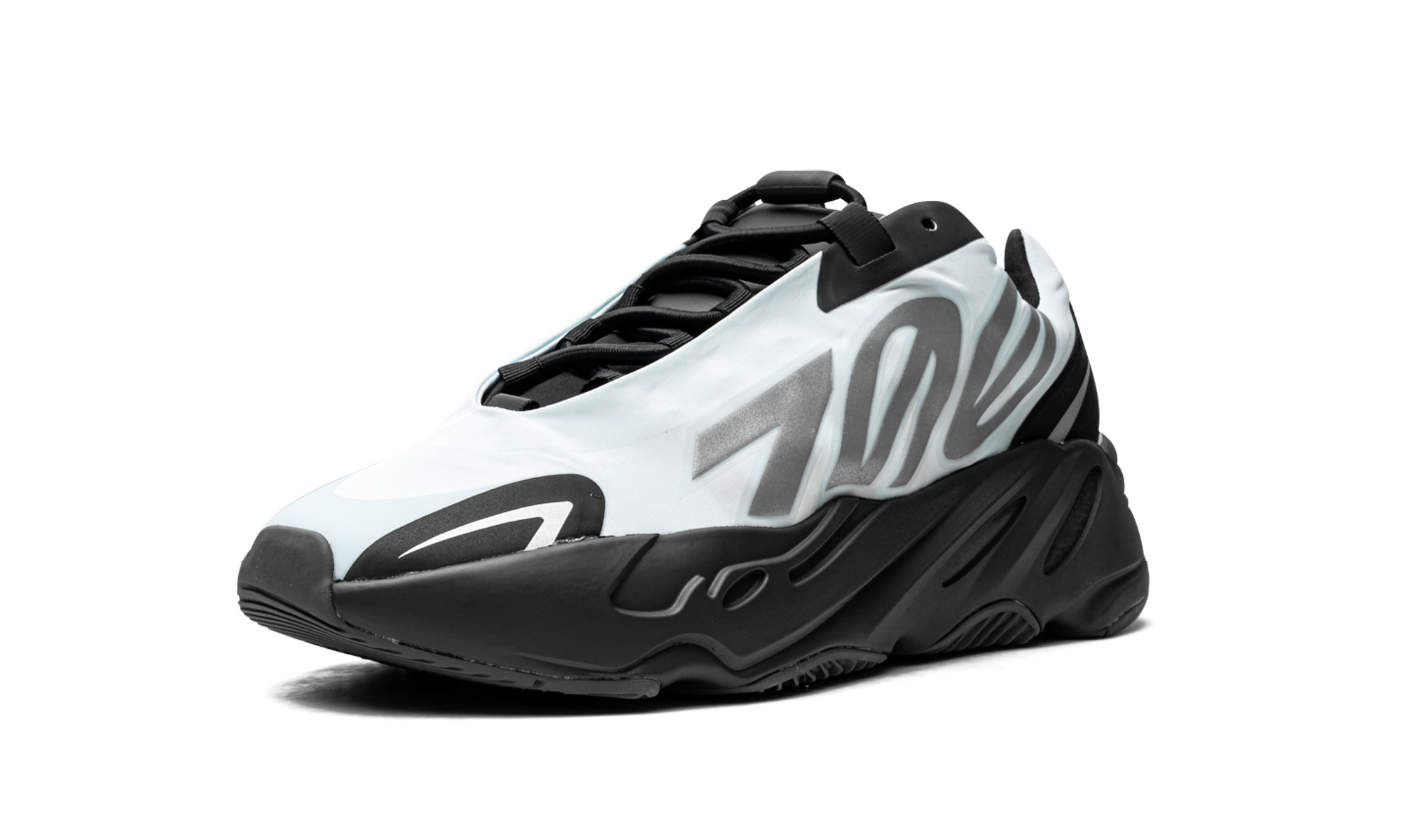 adidas yeezy boost 700 mnvn blue tint+GZ0711+left diagnol single view