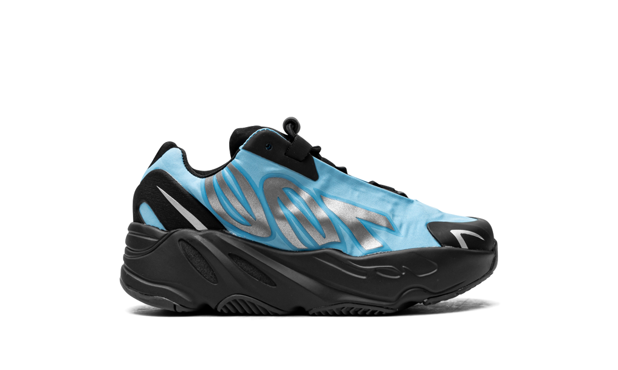 adidas yeezy boost 700 mnvn bright cyan kids+GZ3080+right view
