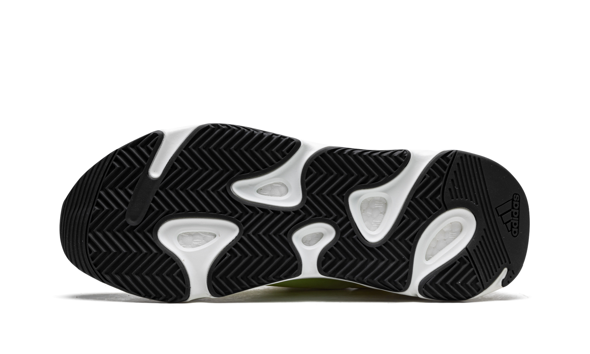 adidas yeezy boost 700 mnvn laceless phosphor+GY2055+bottom view