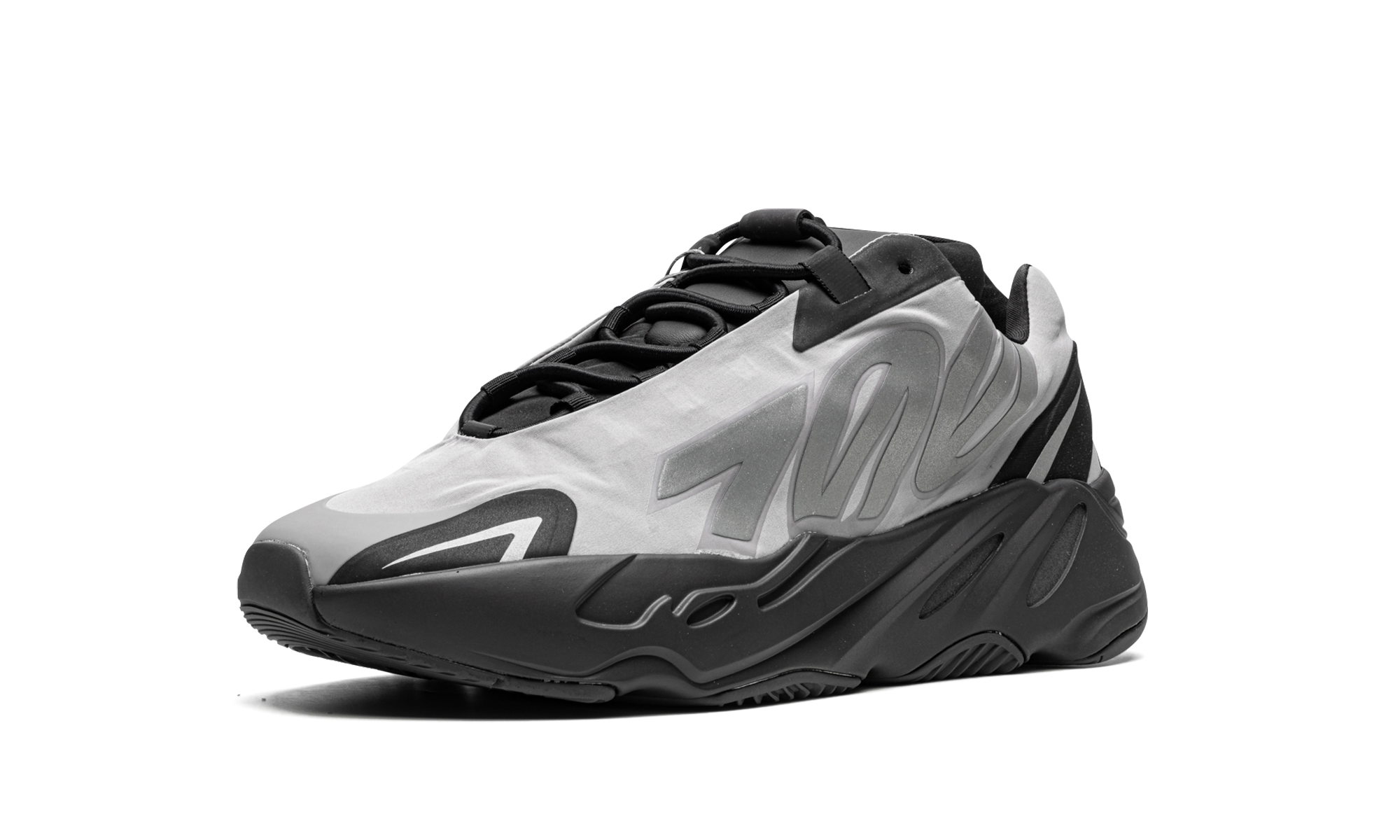 adidas yeezy boost 700 mnvn metallic+GW9524+left diagnol single view