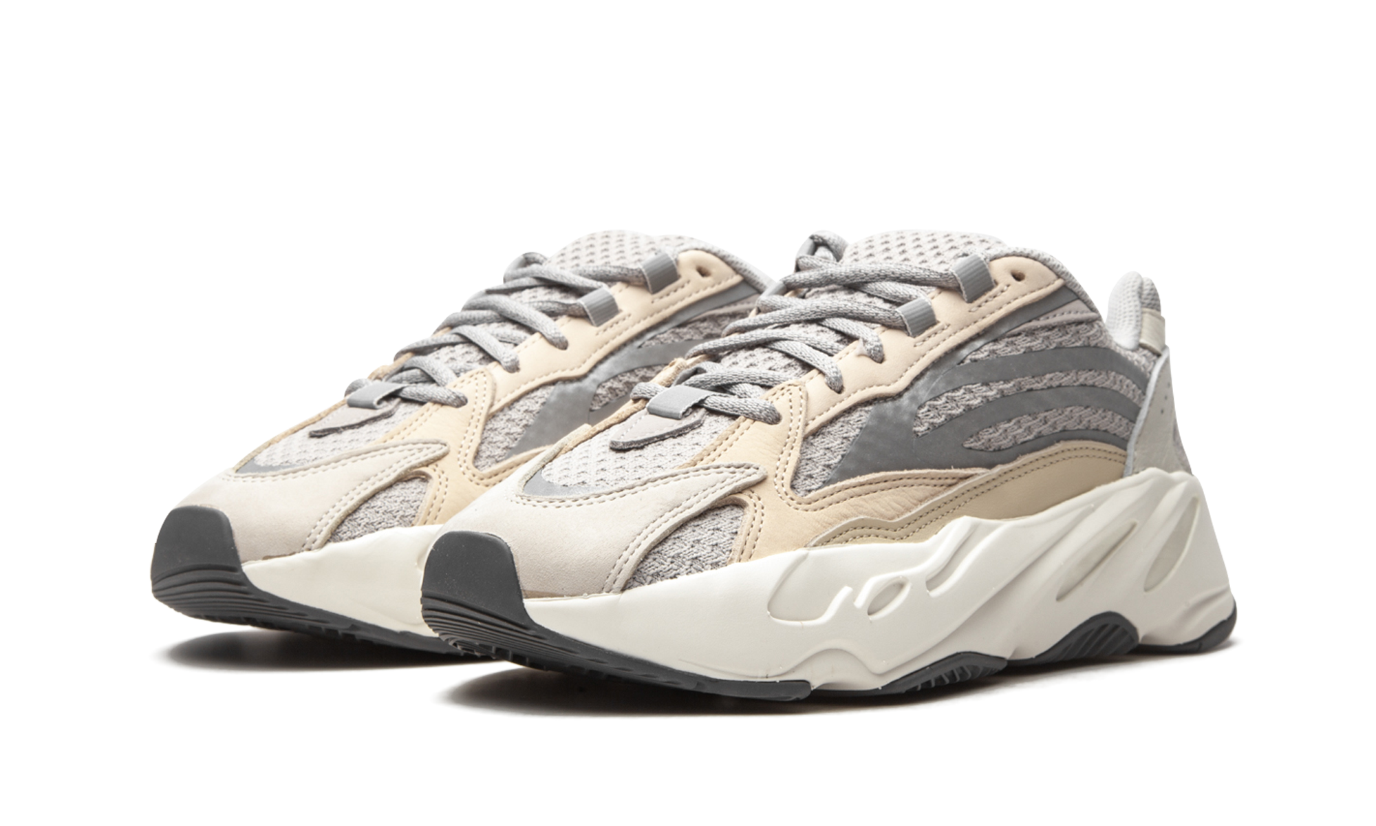 adidas yeezy boost 700 v2 cream+GY7924+diagnol left view