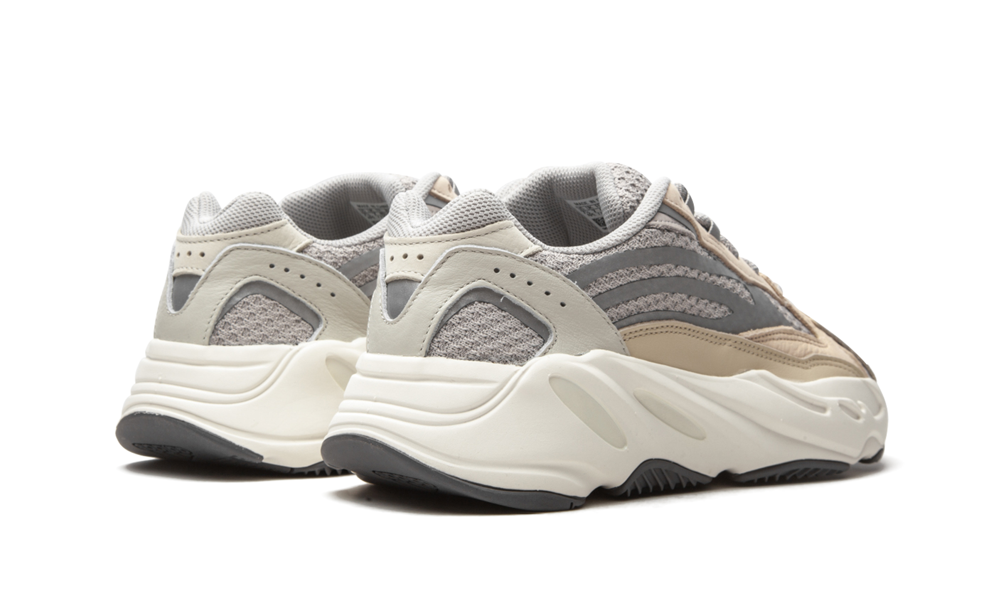 adidas yeezy boost 700 v2 cream+GY7924+diagnol right behind view