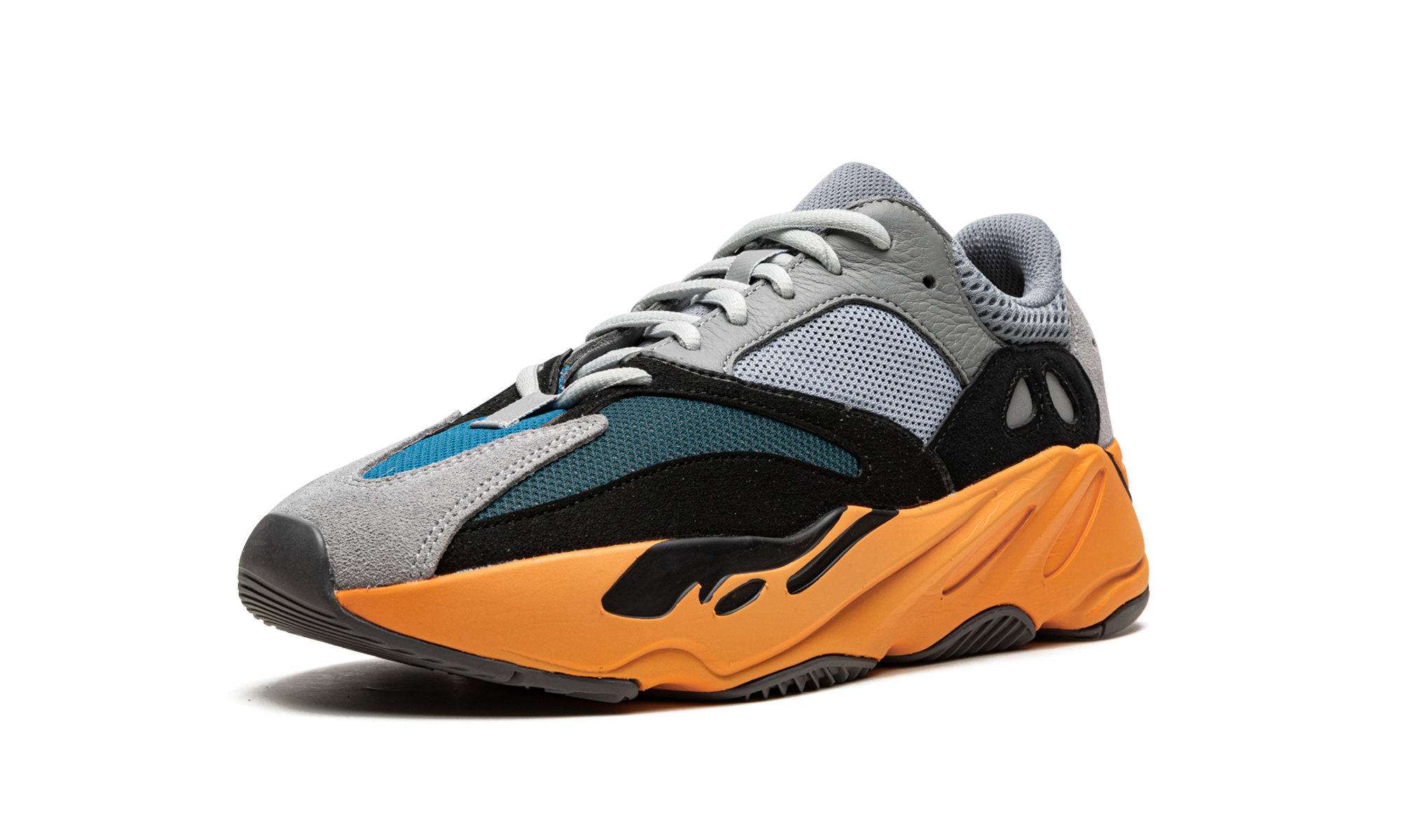 adidas yeezy boost 700 wash orange+GW0296+left diagnol single view