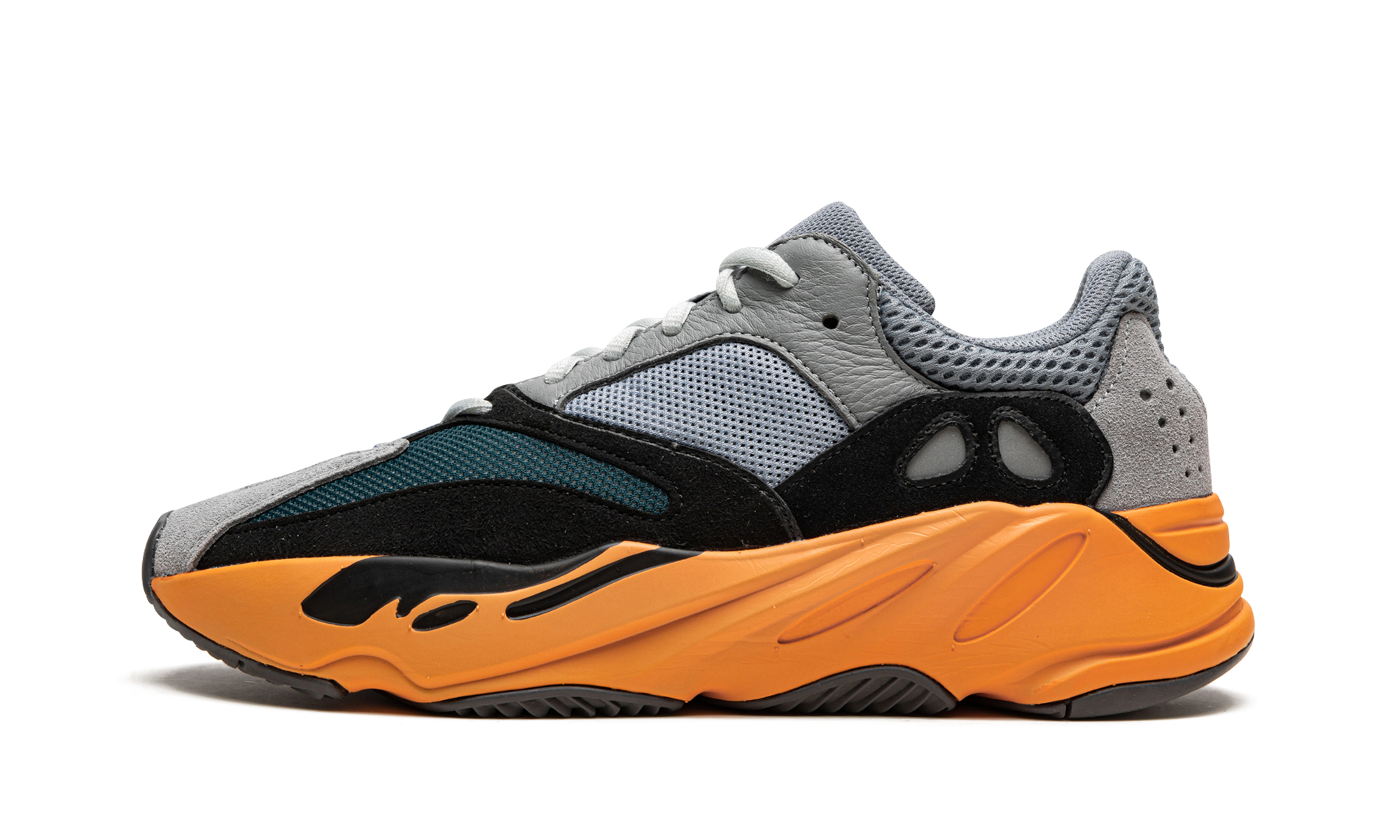 adidas yeezy boost 700 wash orange+GW0296+diagnol right view 1