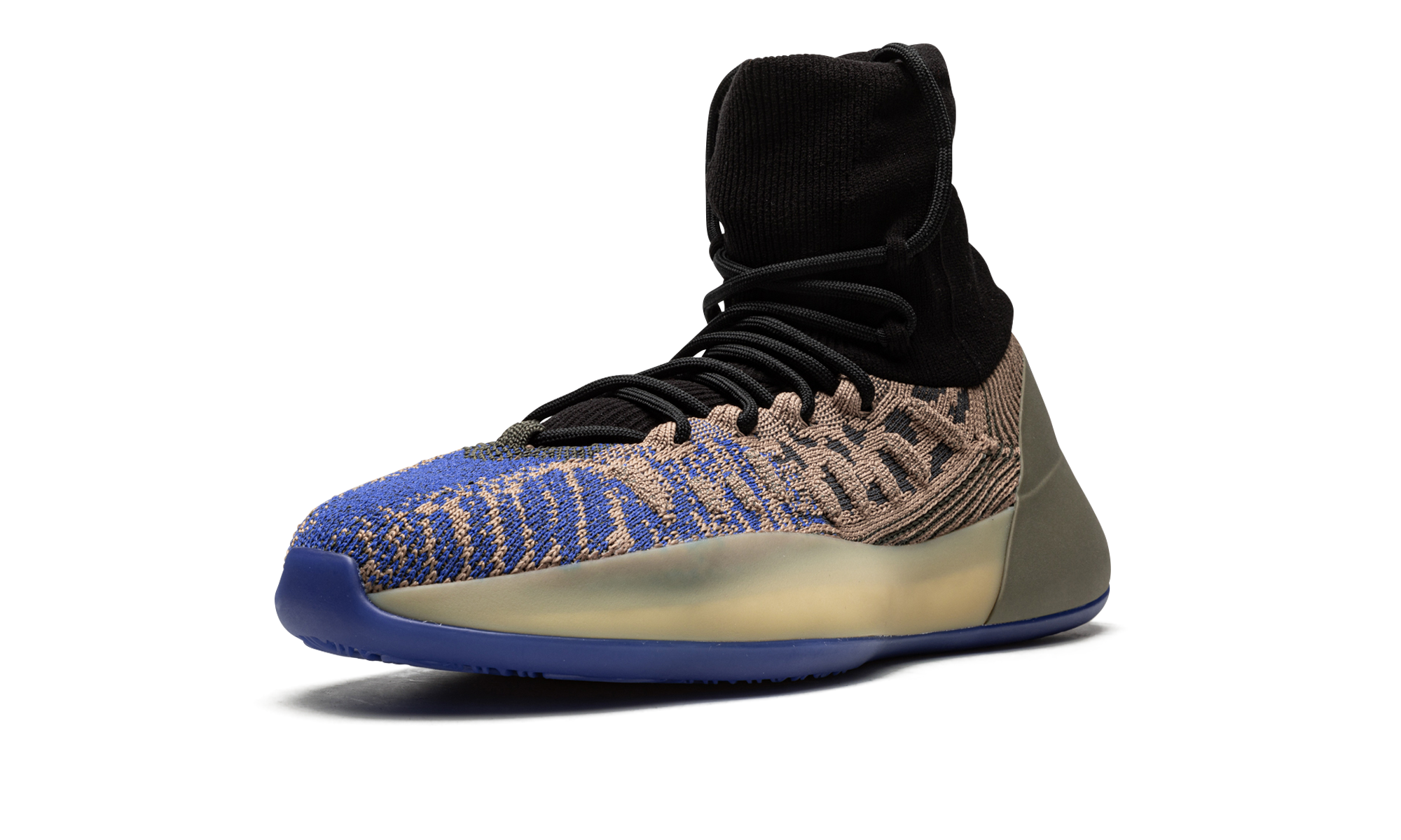 adidas yeezy bsktbl knit slate azure+HP5613+left diagnol single view