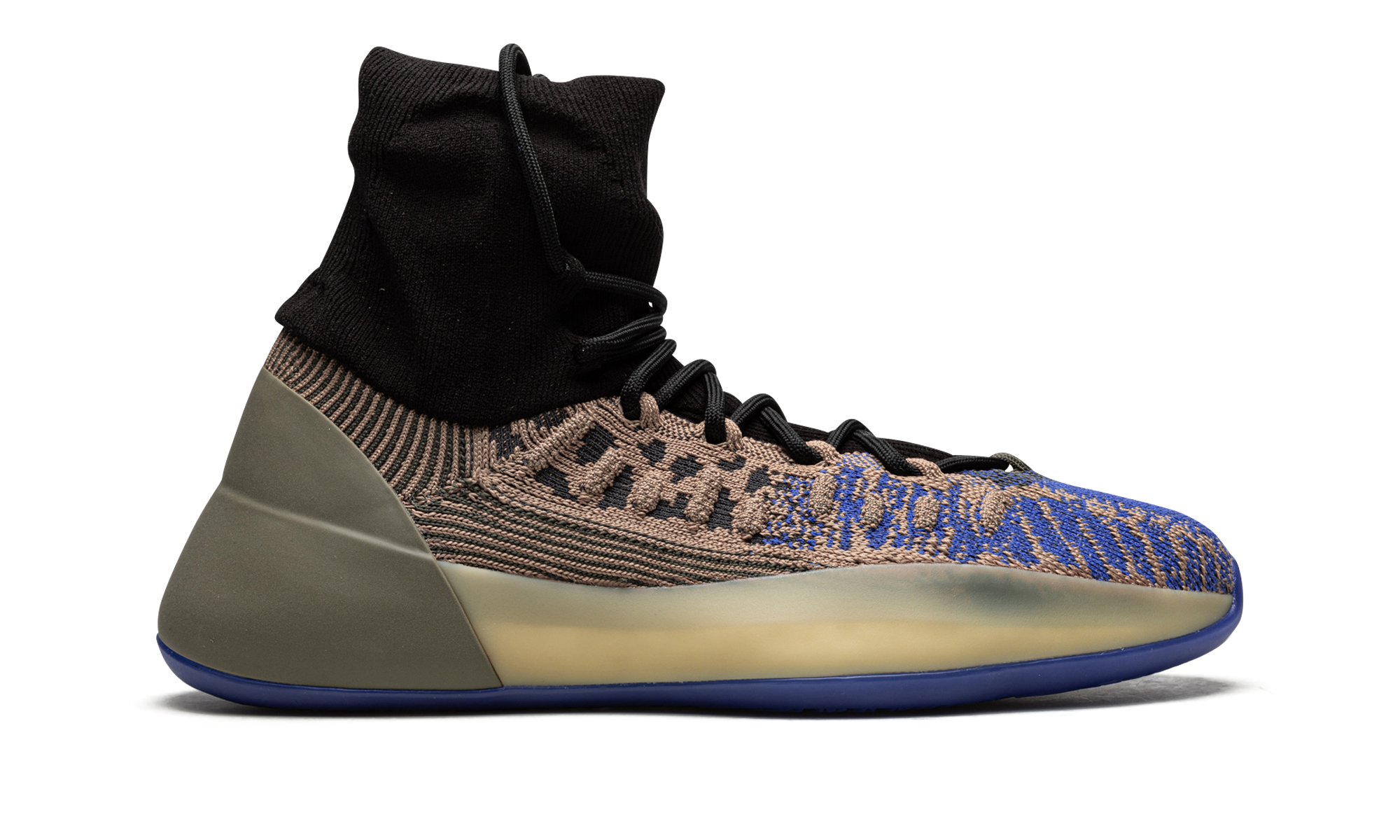 adidas yeezy bsktbl knit slate azure+HP5613+right view