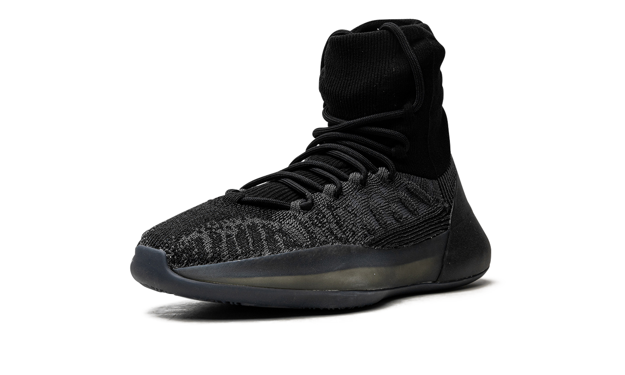 adidas yeezy bsktbl knit slate onyx+HQ6762+left diagnol single view