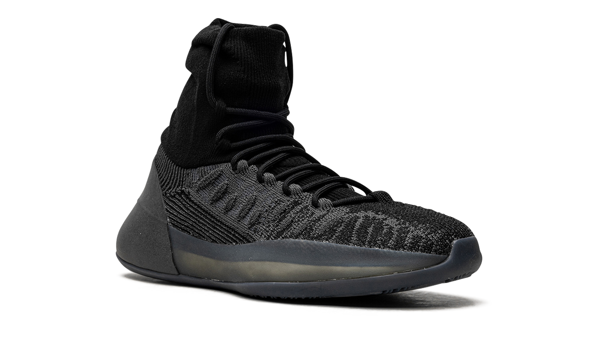 adidas yeezy bsktbl knit slate onyx+HQ6762+diagnol right view