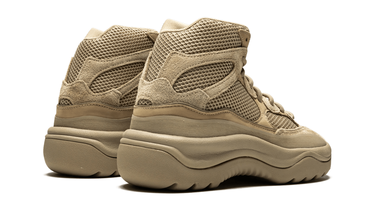 adidas yeezy desert boot rock+EG6462+diagnol right behind view