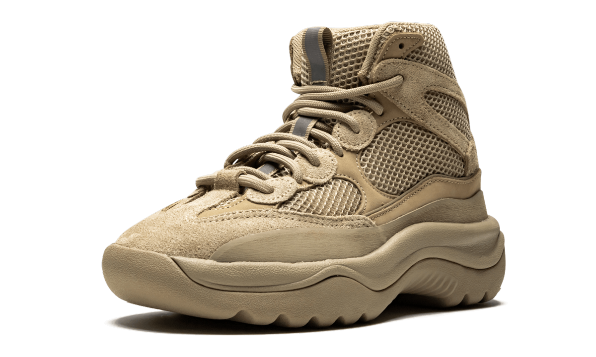 adidas yeezy desert boot rock+EG6462+left diagnol single view