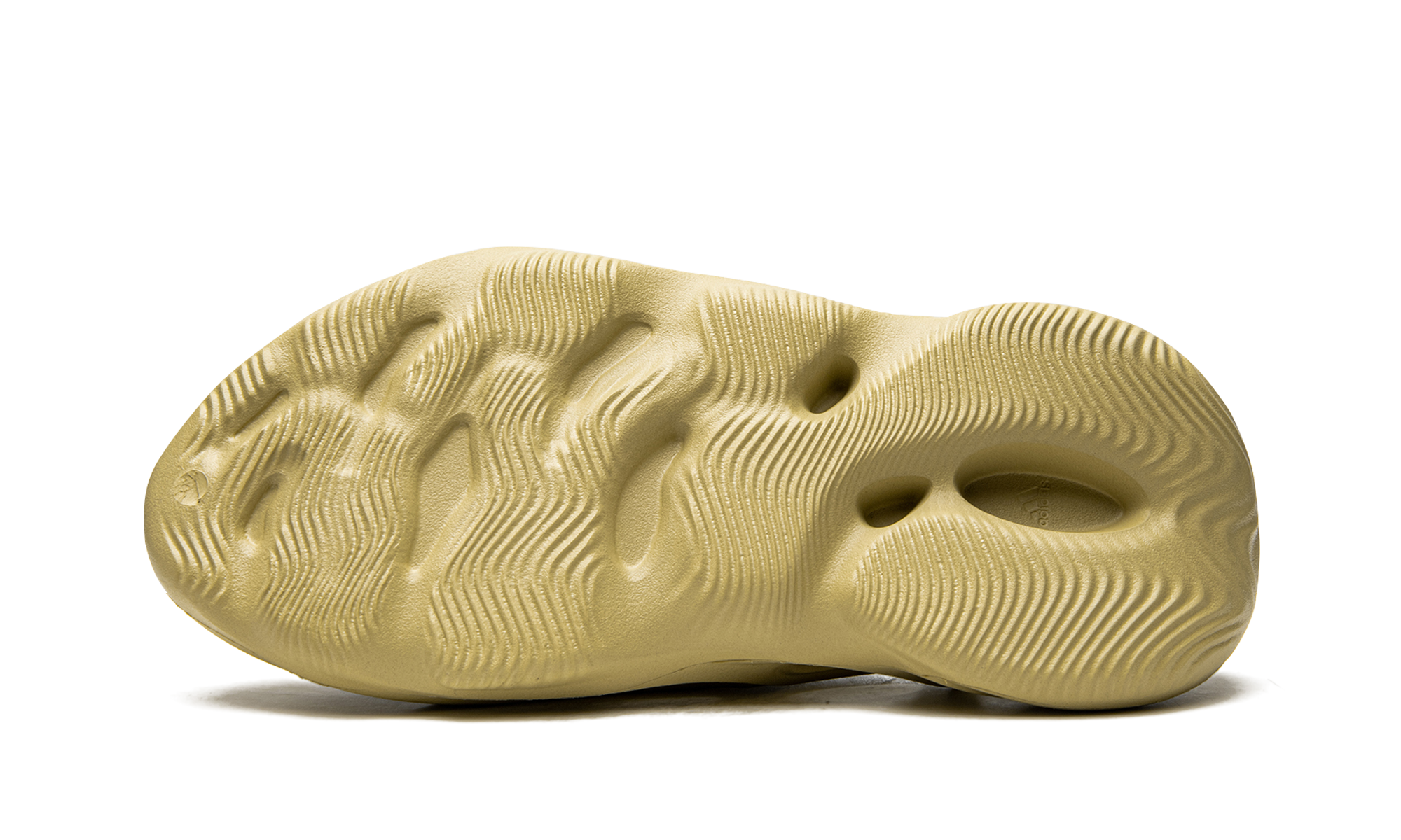 adidas yeezy foam rnnr sulfur+GV6775+bottom view
