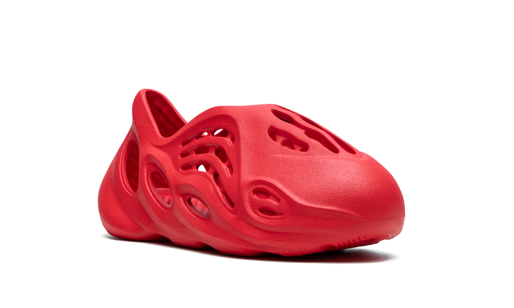 adidas yeezy foam rnnr vermillion kids+GX1136+diagnol right view
