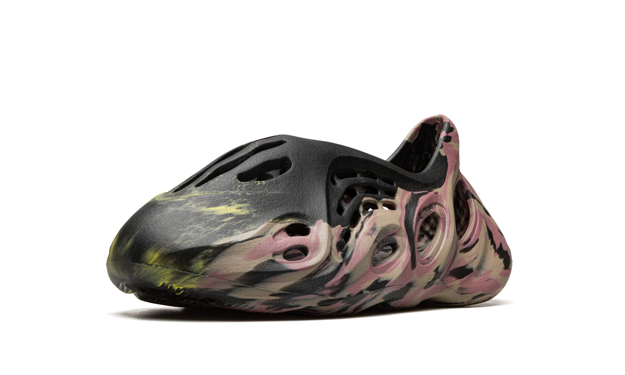 adidas yeezy foam rnr mx carbon+IG9562+left diagnol single view