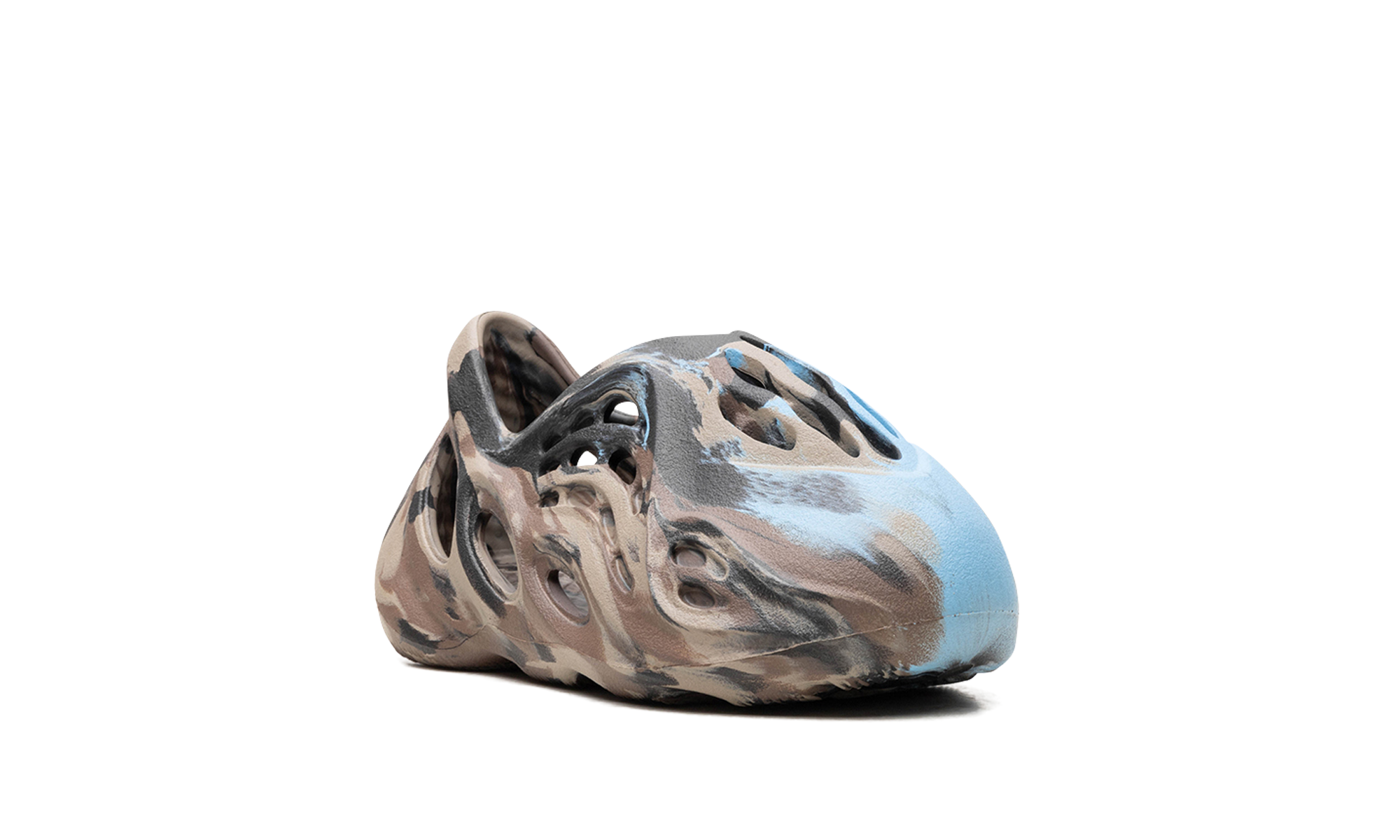 adidas yeezy foam rnr mx cinder infants+ID4128+diagnol right view