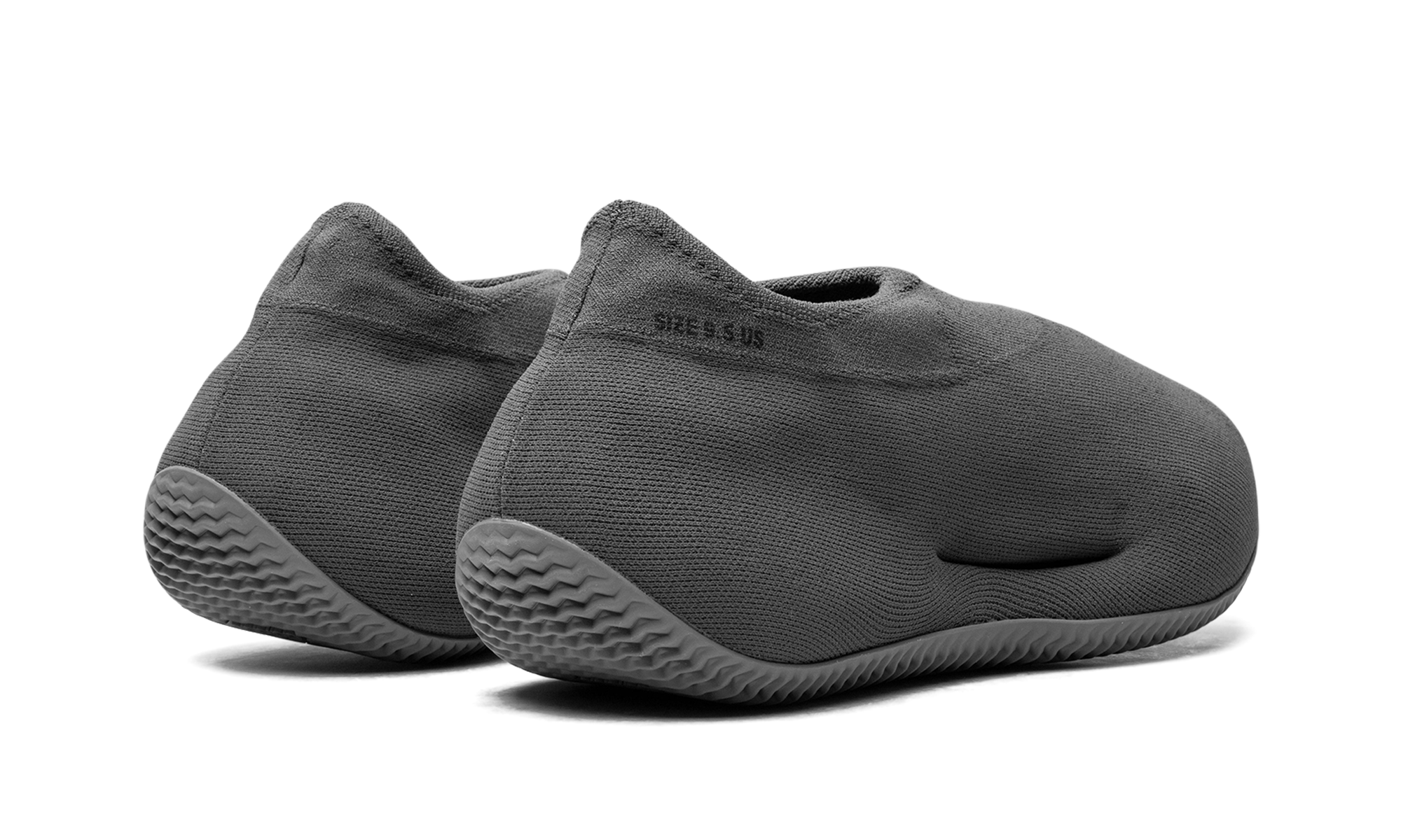 adidas yeezy knit rnr stone onyx+IG7831+diagnol right behind view