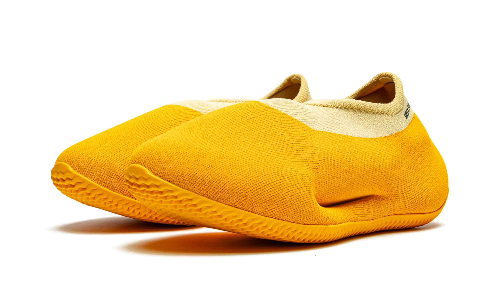 adidas yeezy knit rnr sulfur+GW5353+diagnol left view