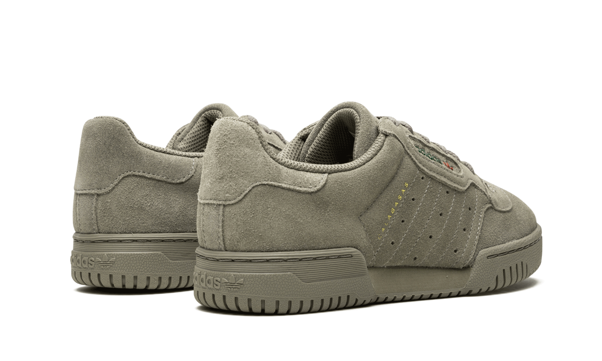 adidas yeezy powerphase simple brown+FV6129+diagnol right behind view