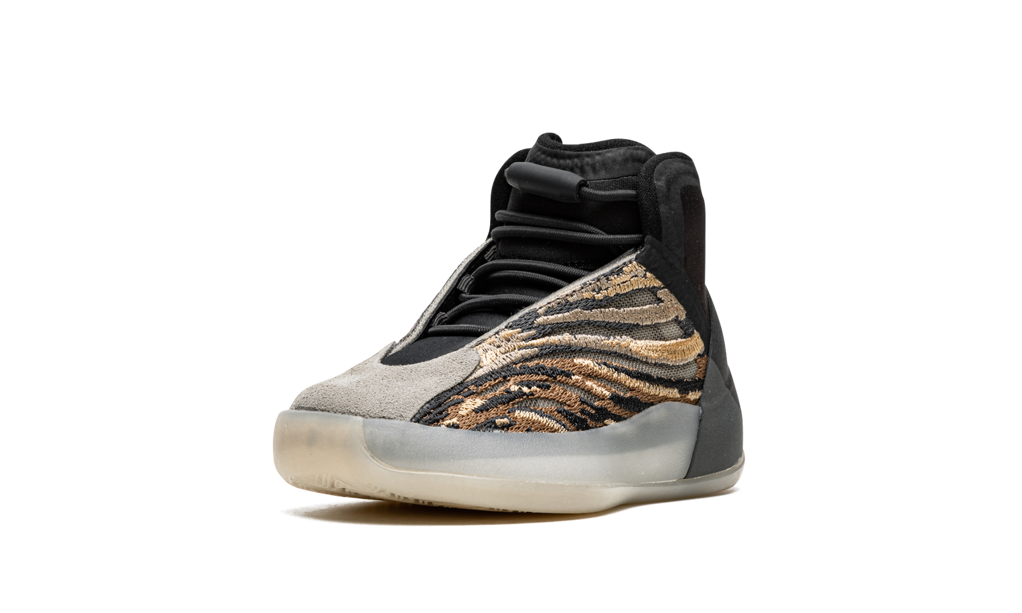 adidas yeezy qntm amber tint kids+GX1333+left diagnol single view