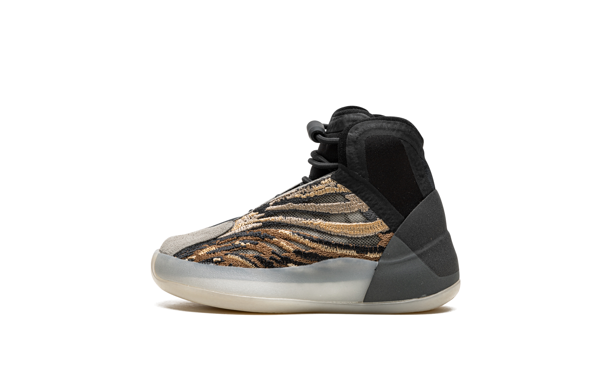 adidas yeezy qntm amber tint kids+GX1333+diagnol right view 1