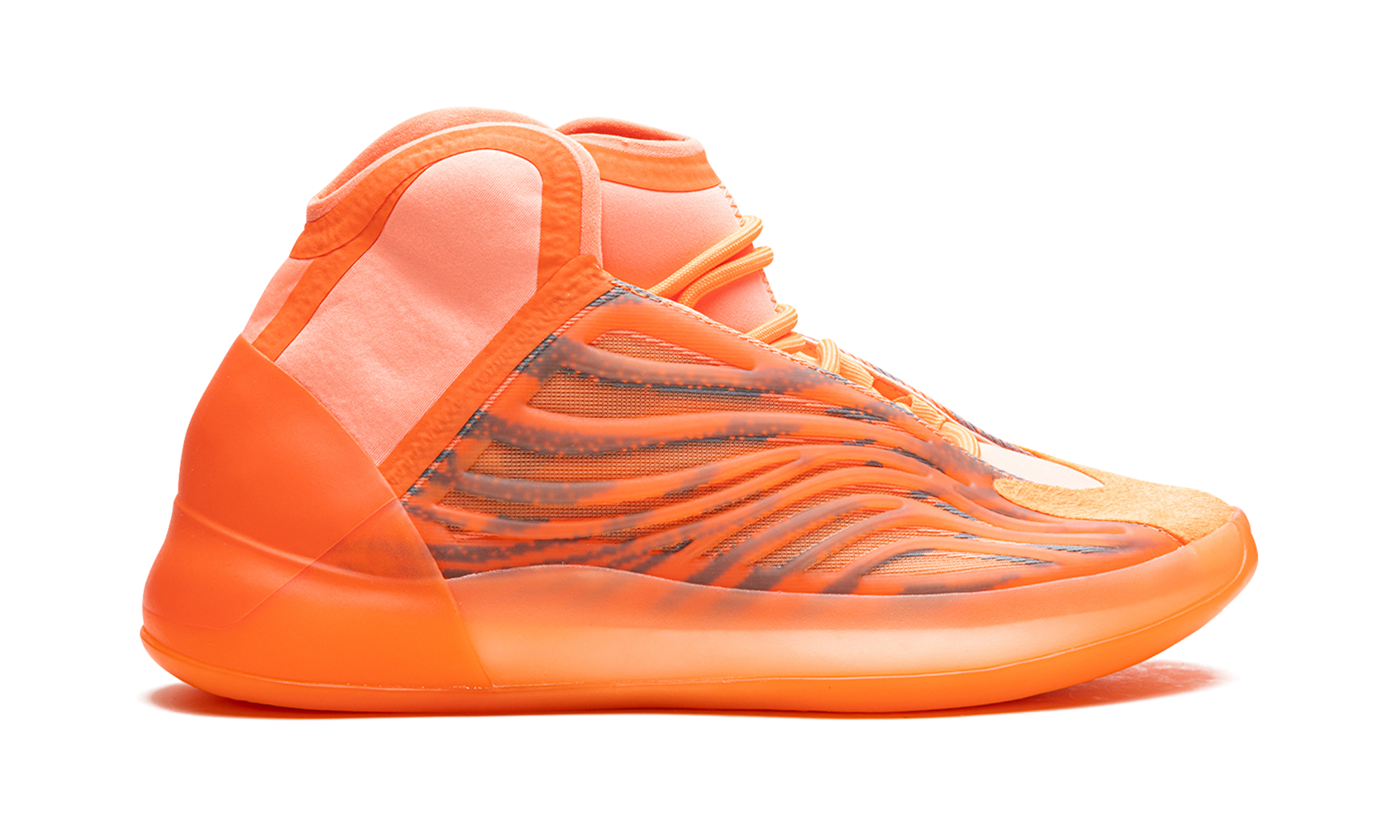 adidas yeezy qntm hi res orange+GW5308+right view