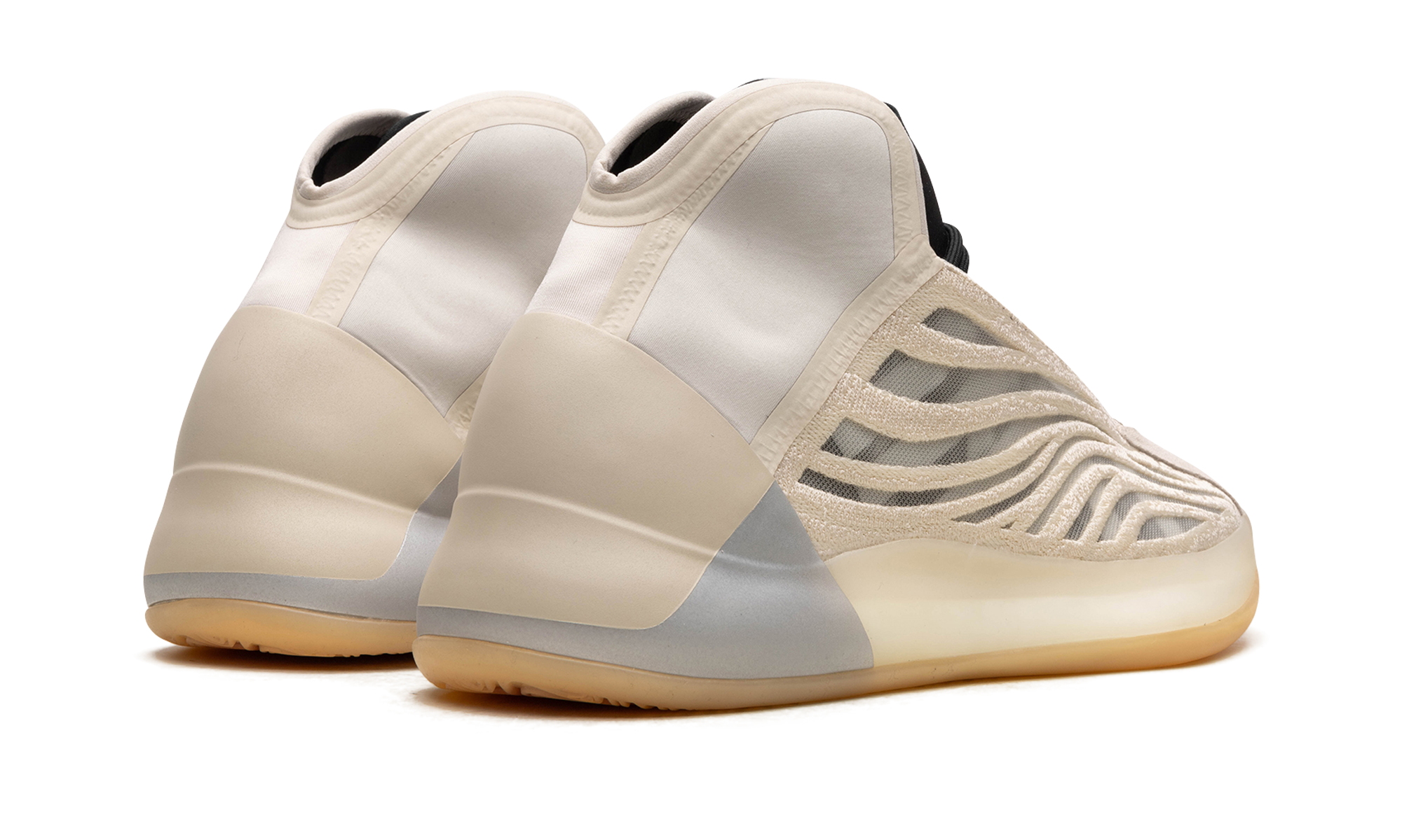 adidas yeezy qntm mist slate+HQ2085+diagnol right behind view