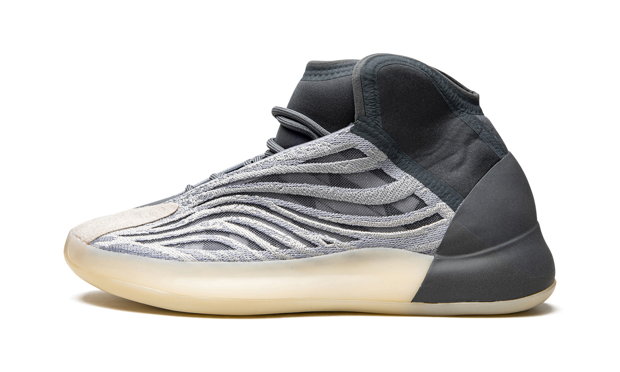 adidas yeezy qntm mono carbon+GX6594+diagnol right view 1