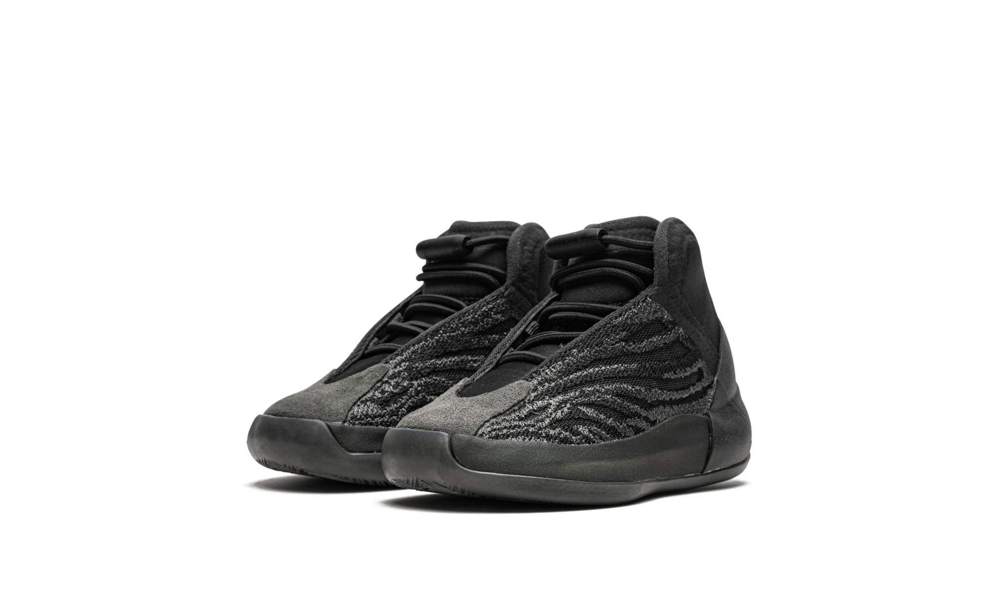 adidas yeezy qntm onyx infants+GX1319+diagnol left view