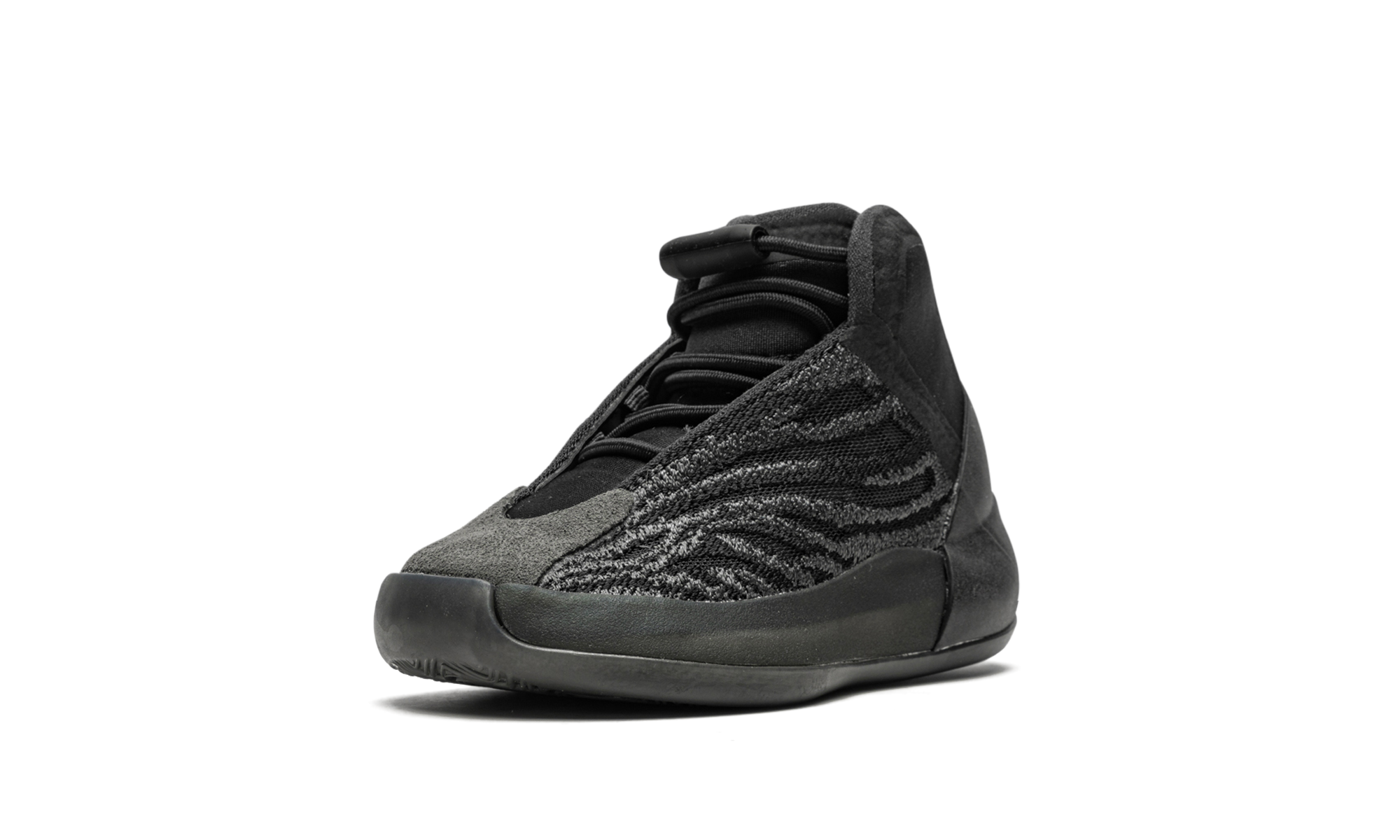 adidas yeezy qntm onyx infants+GX1319+left diagnol single view