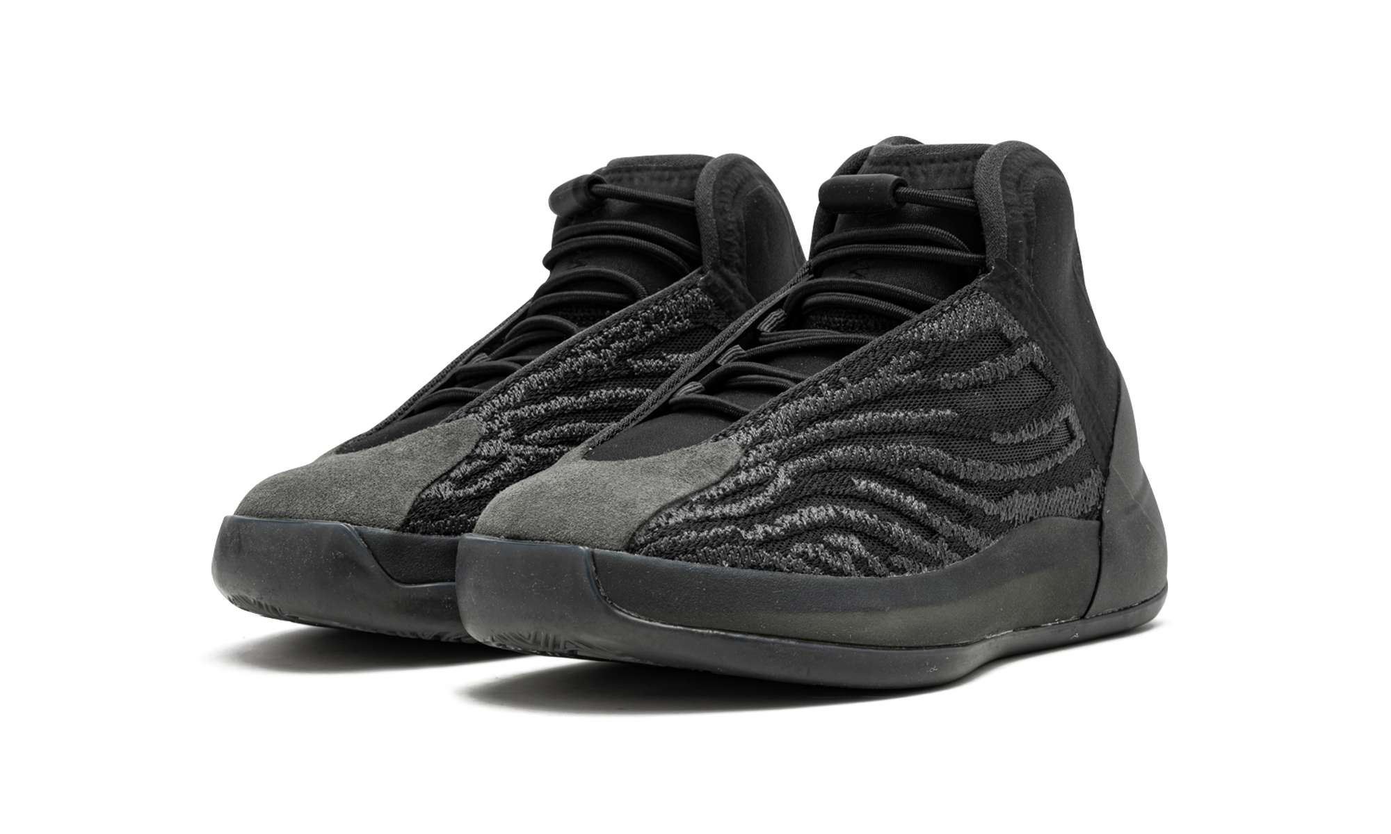 adidas yeezy qntm onyx kids+GX1318+diagnol left view