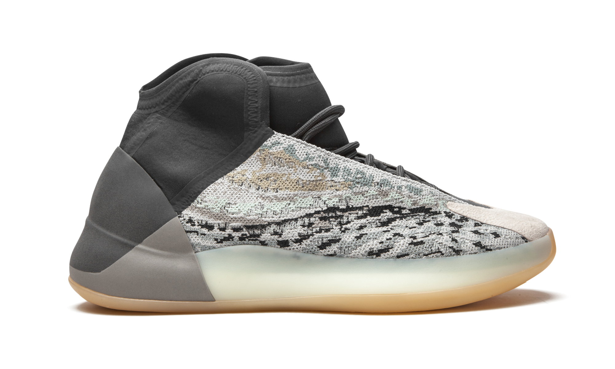 adidas yeezy qntm sea teal+GY7926+right view