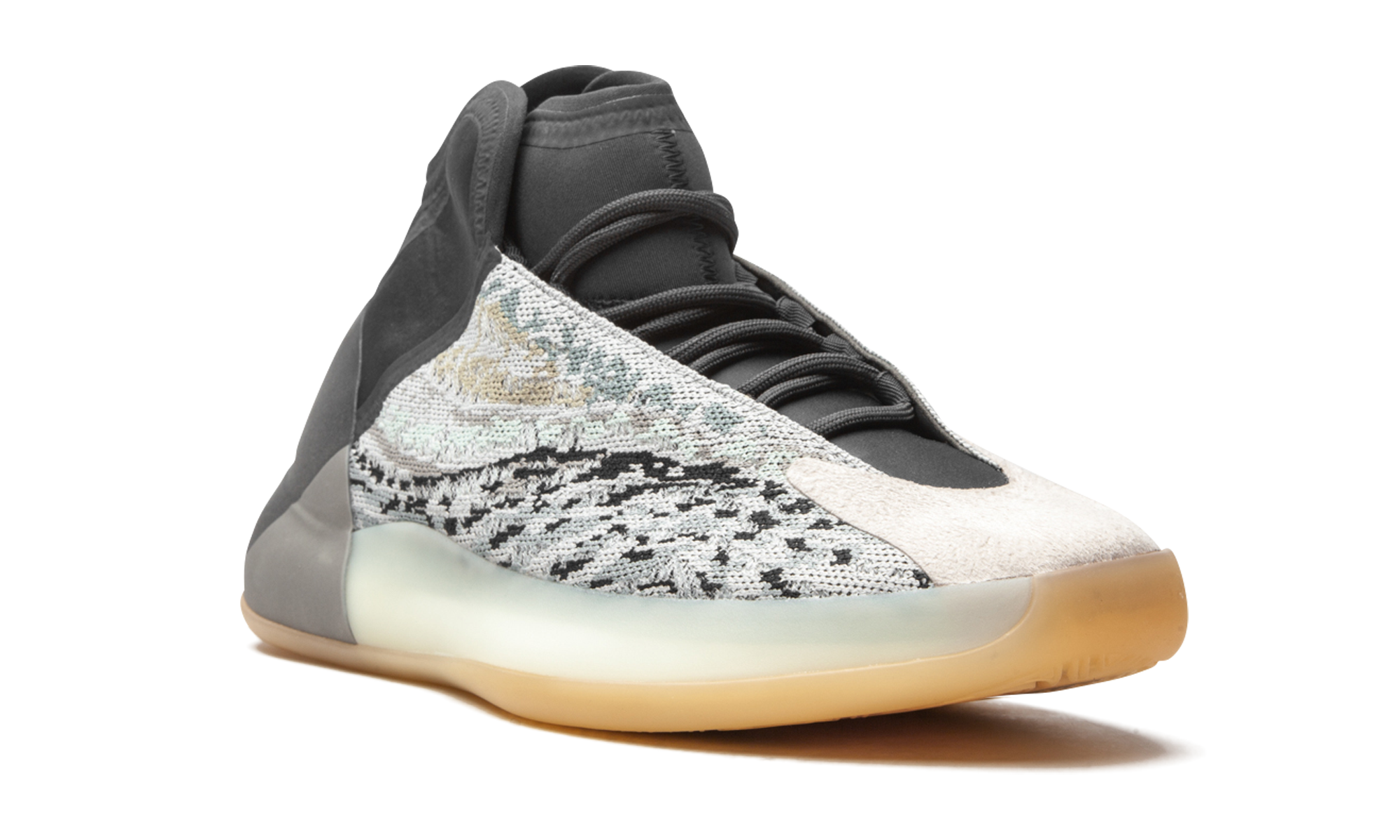 adidas yeezy qntm sea teal+GY7926+diagnol right view