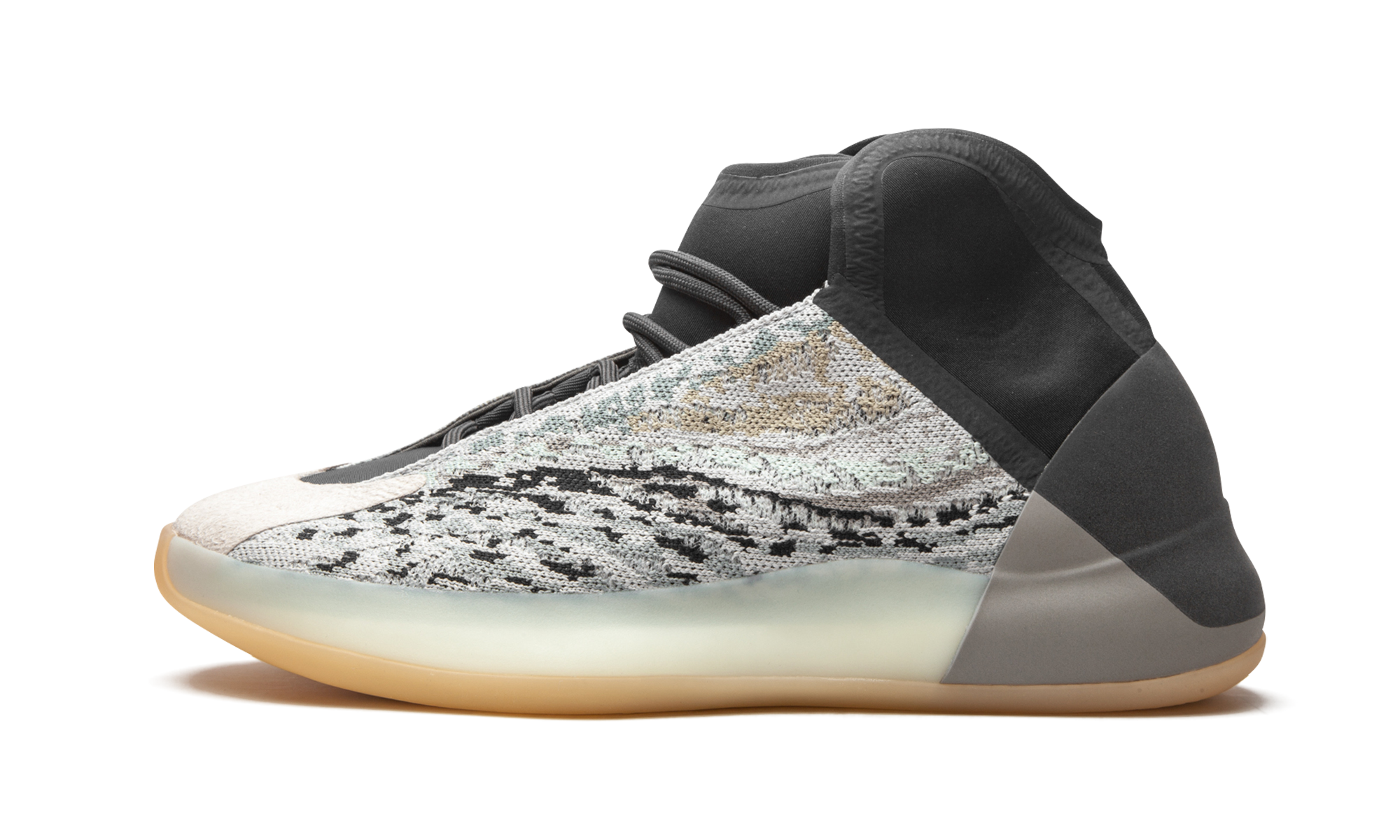 adidas yeezy qntm sea teal+GY7926+diagnol right view 1