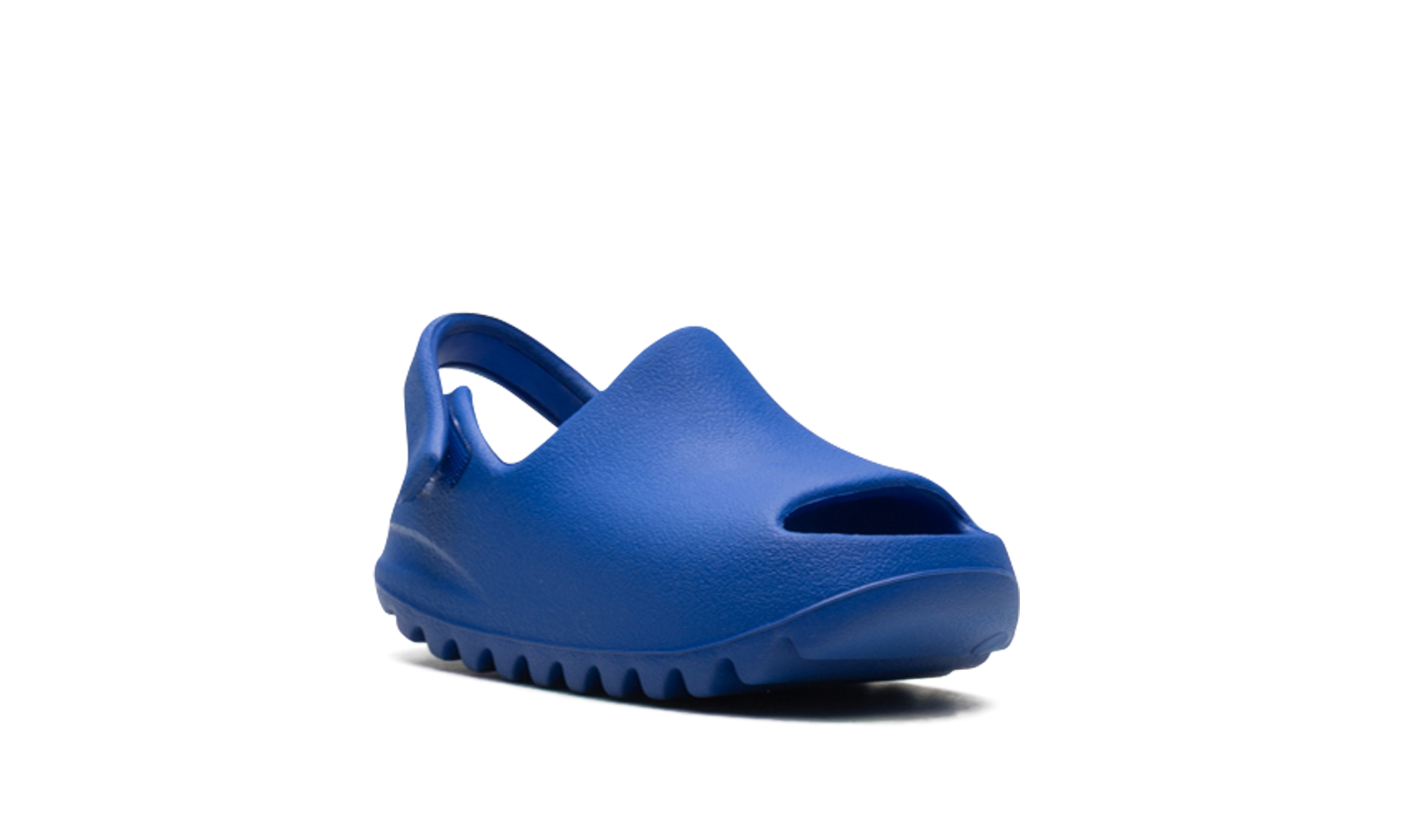 adidas yeezy slide azure infants+ID4137+diagnol right view