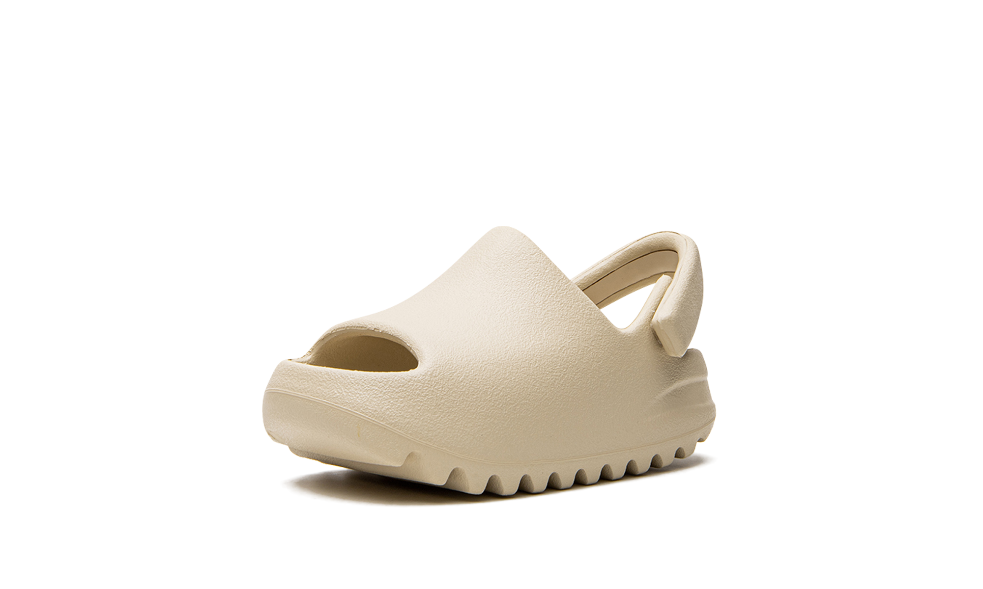 adidas yeezy slide bone 2022 infants+FZ5899+left diagnol single view