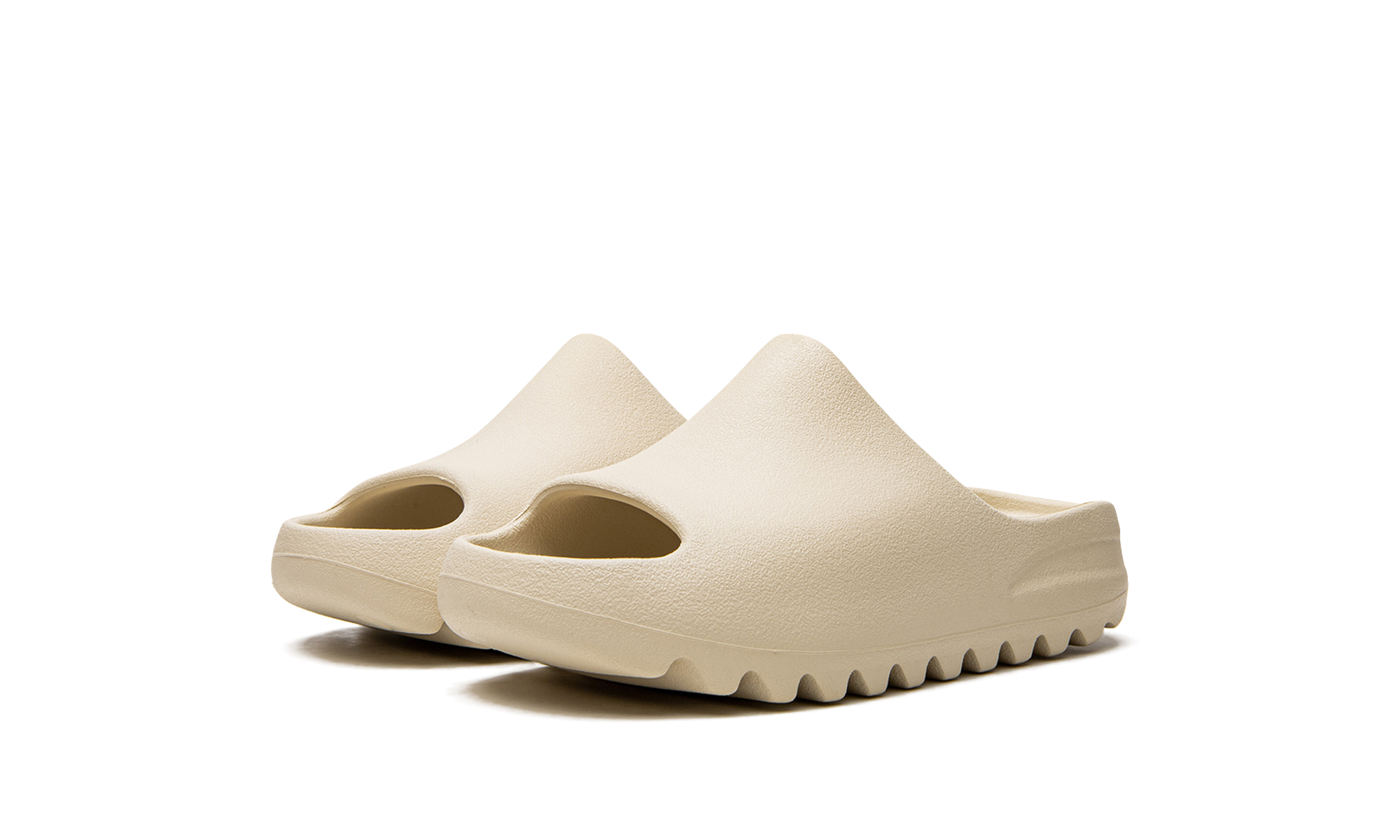 adidas yeezy slide bone 2022 kids+FZ5902+diagnol left view