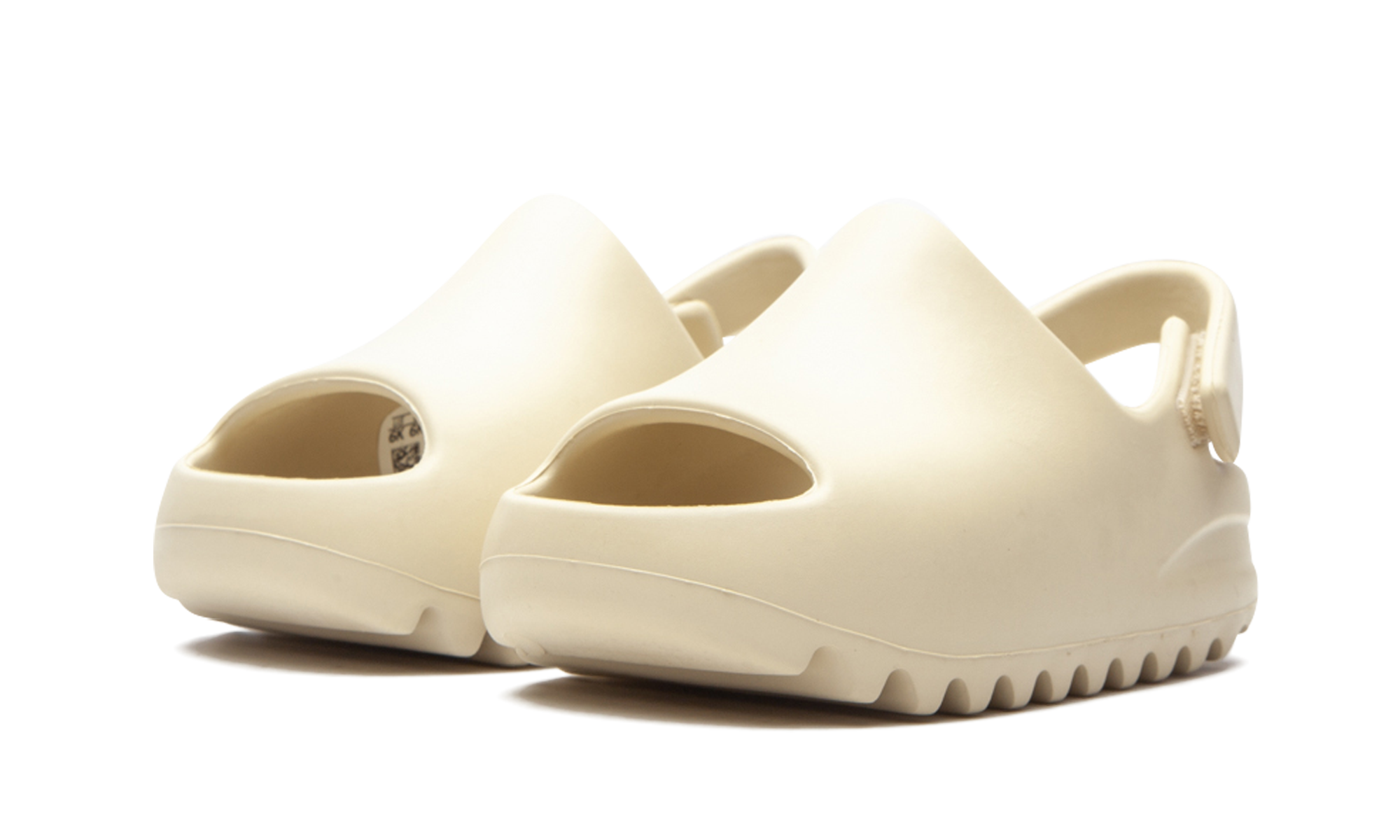 adidas yeezy slide bone infants+FW6349+diagnol left view