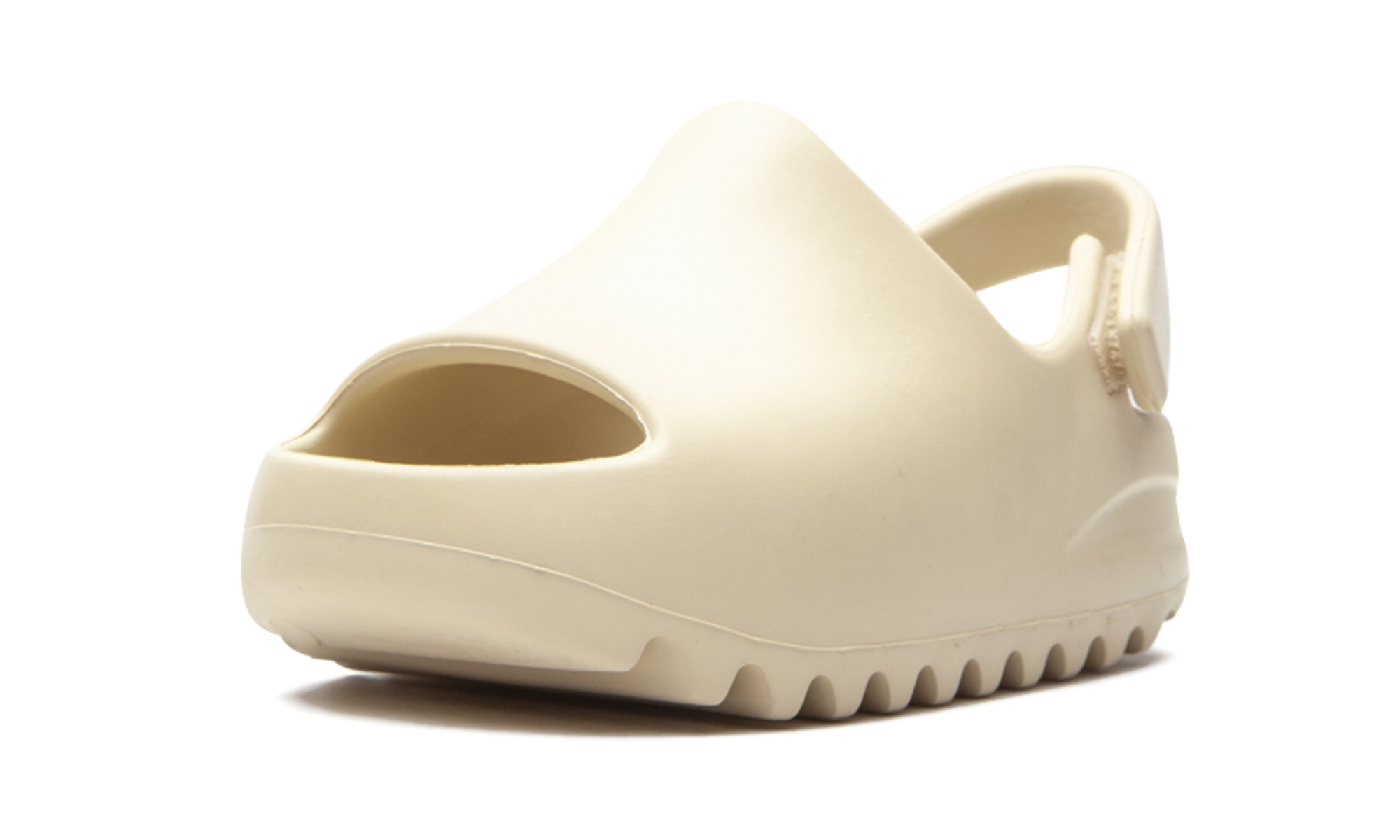 adidas yeezy slide bone infants+FW6349+left diagnol single view