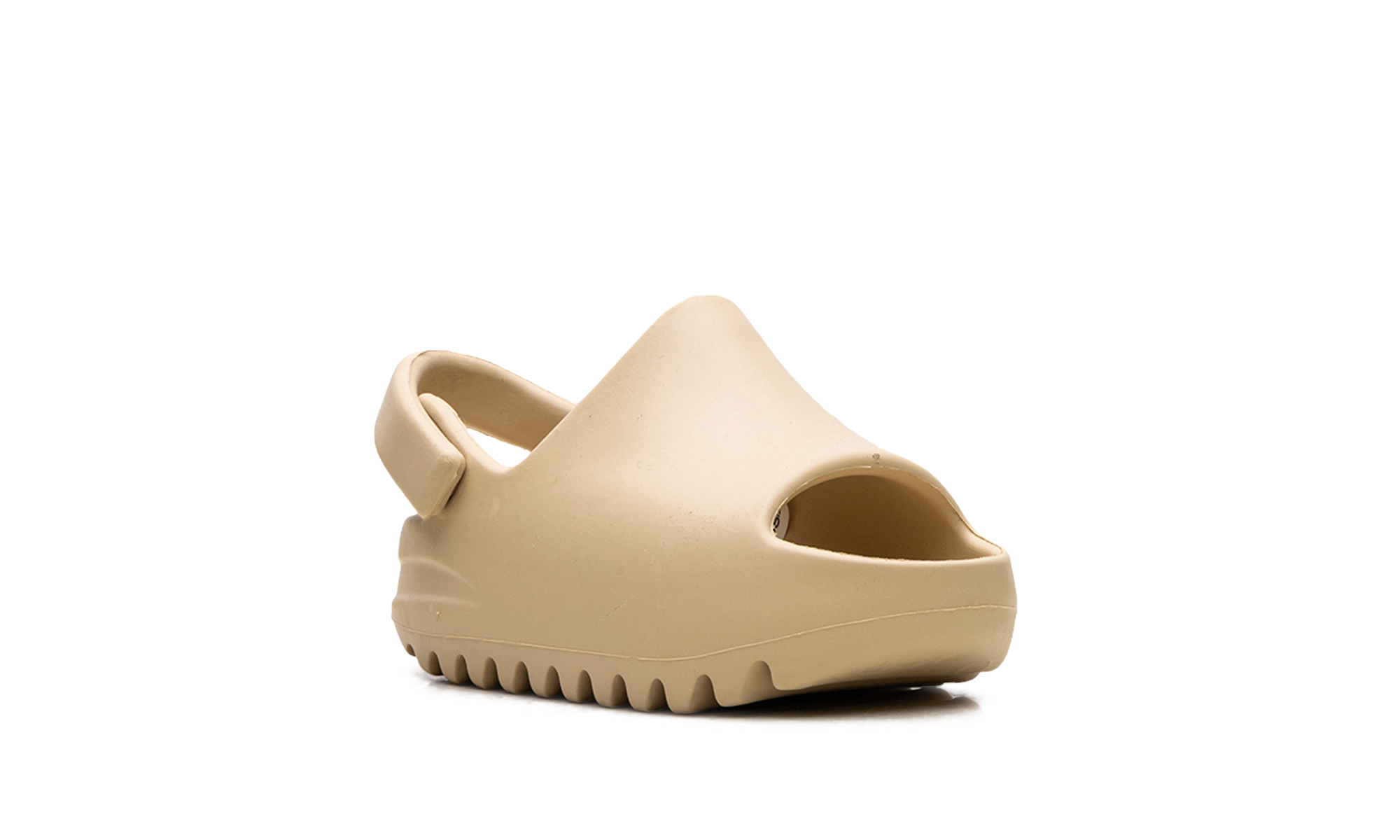 adidas yeezy slide desert sand infants+FW6348+diagnol right view