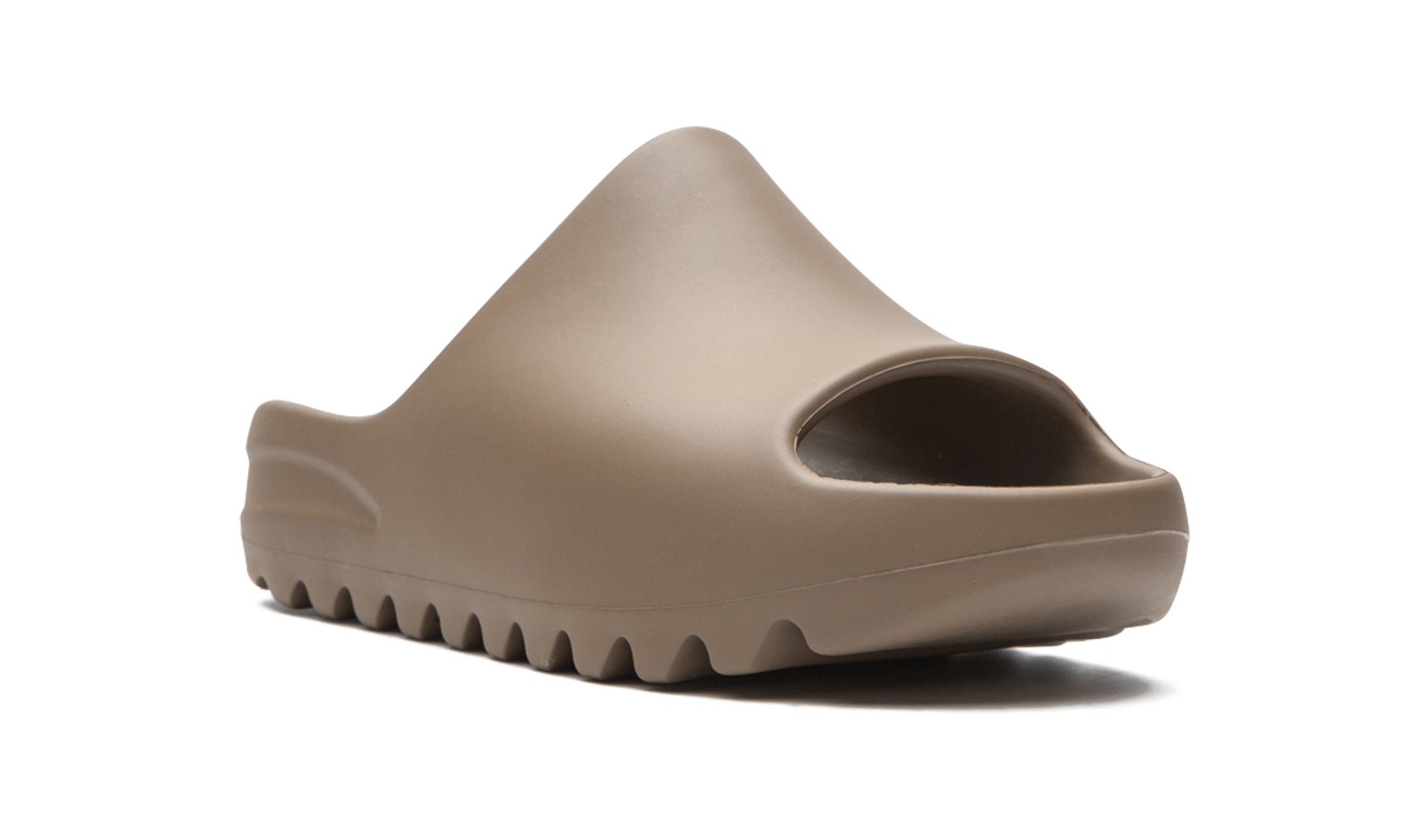 adidas yeezy slide earth brown kids+FV9907+diagnol right view