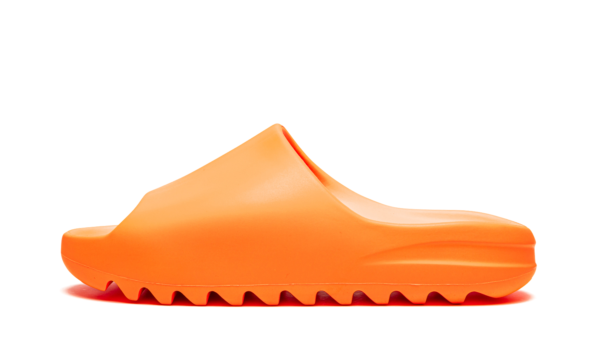 adidas yeezy slide enflame orange+GZ0953+diagnol right view 1