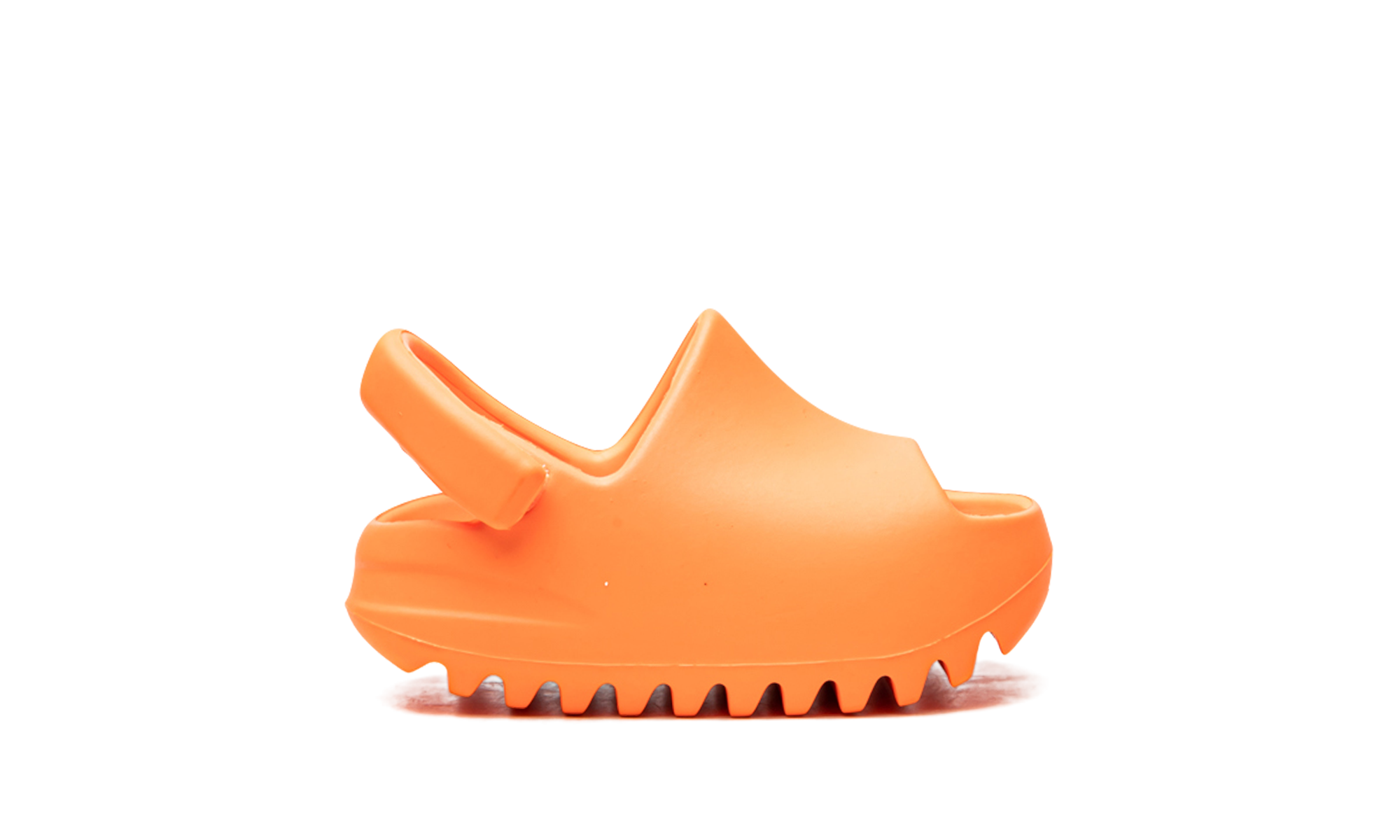 adidas yeezy slide enflame orange infants+GZ0955+right view