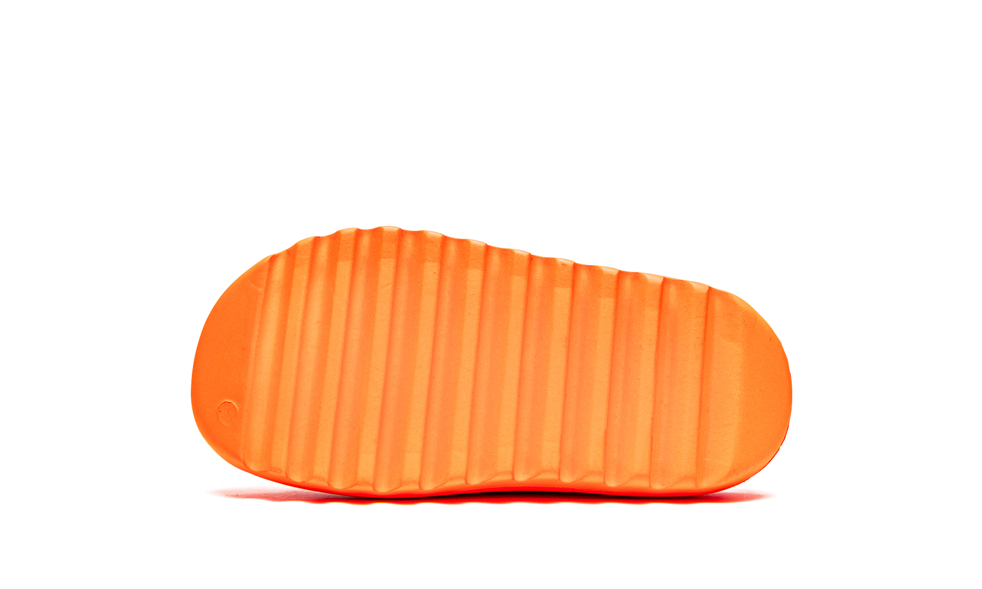 adidas yeezy slide enflame orange kids+GZ0954+bottom view