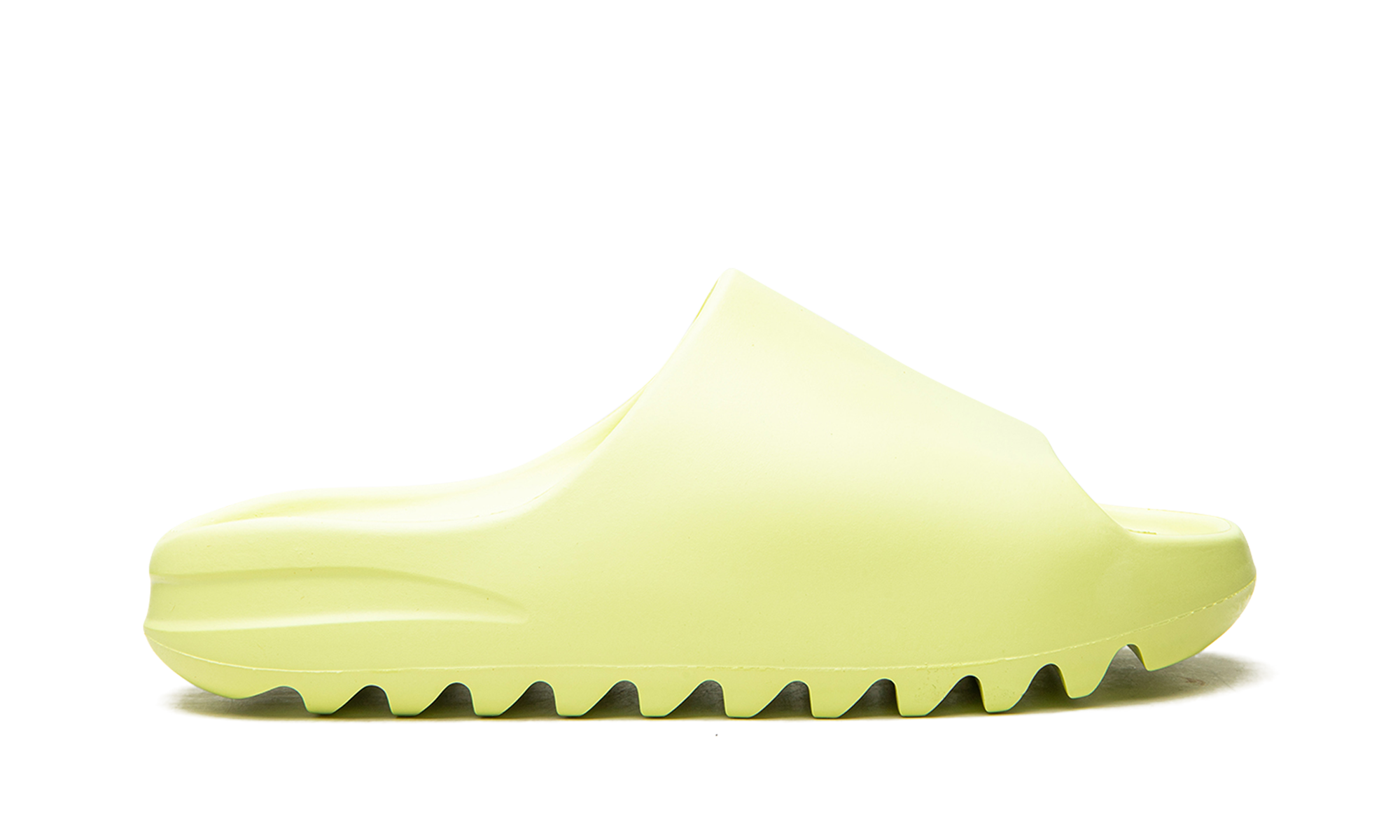adidas yeezy slide glow green+GX6138+right view