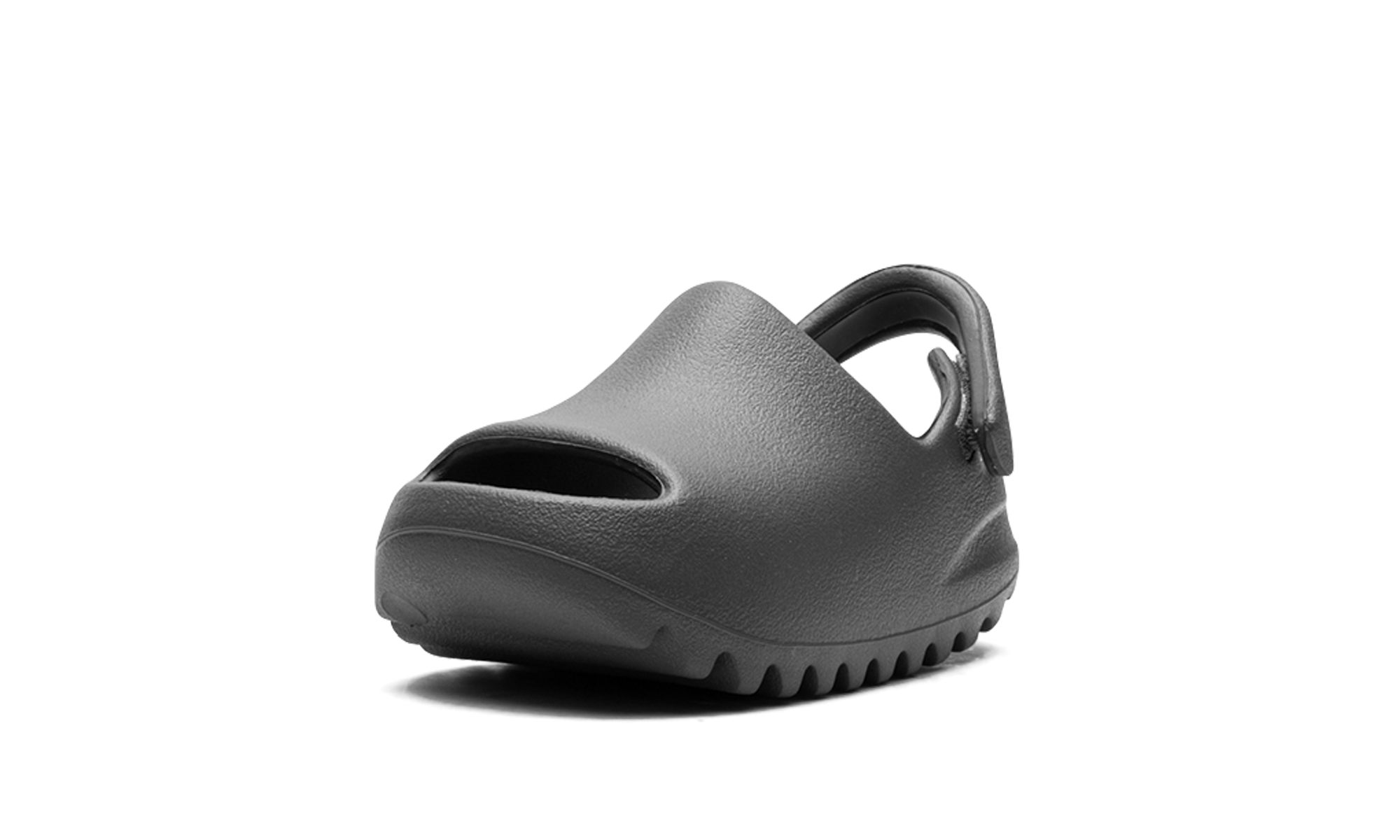 adidas yeezy slide granite infants+ID4136+left diagnol single view