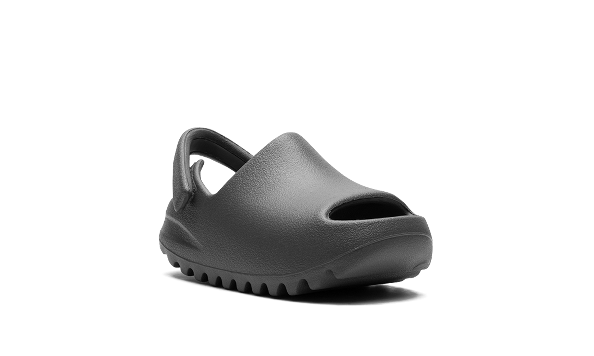 adidas yeezy slide granite infants+ID4136+diagnol right view