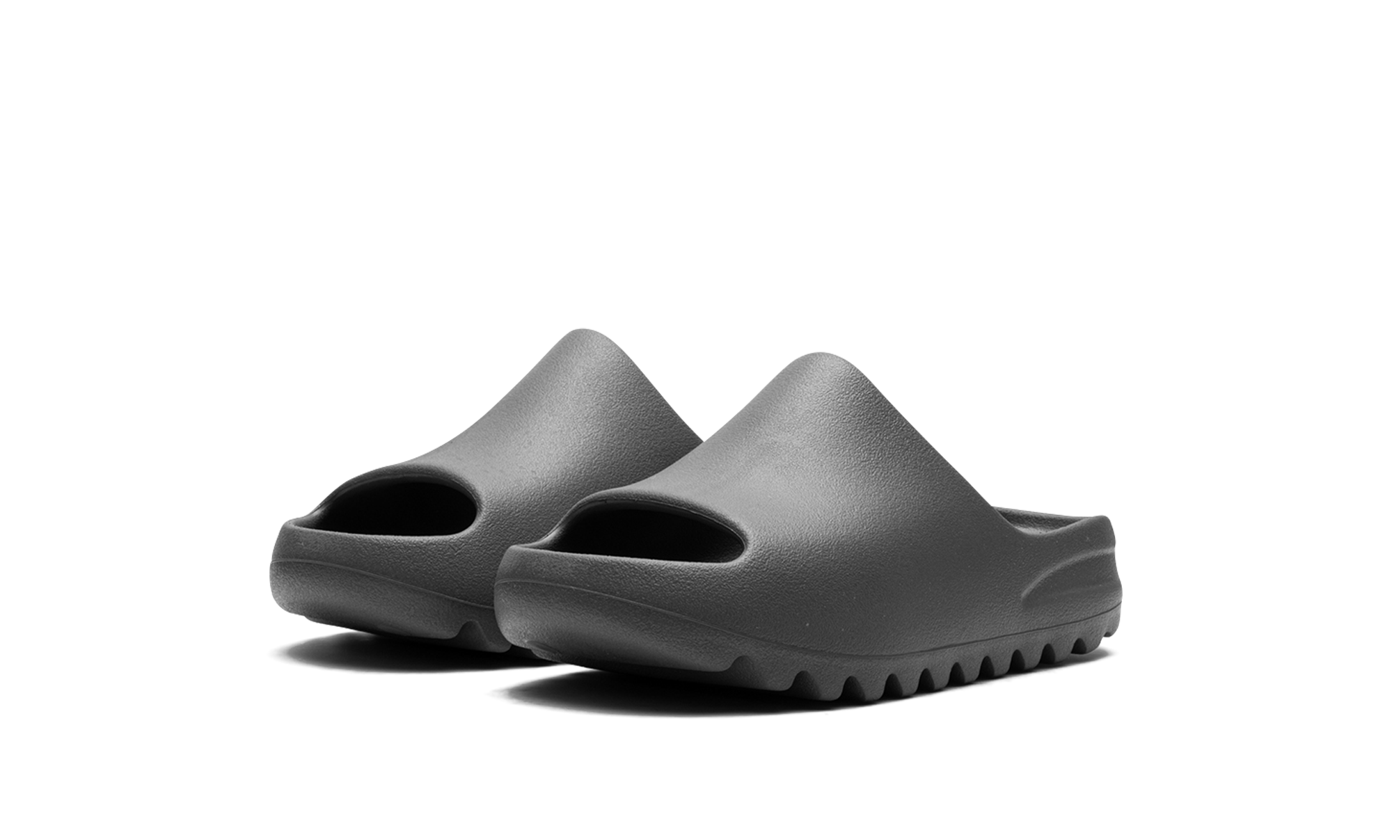 adidas yeezy slide granite kids+ID4134+diagnol left view